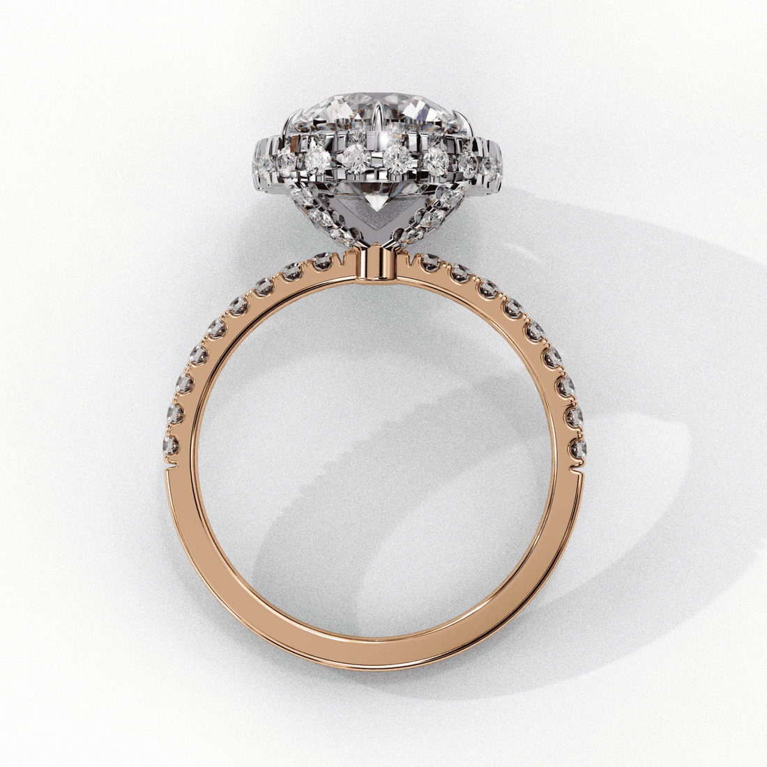 3 Carat Round Signature Solitaire Ring in Moissanite | House of Estara