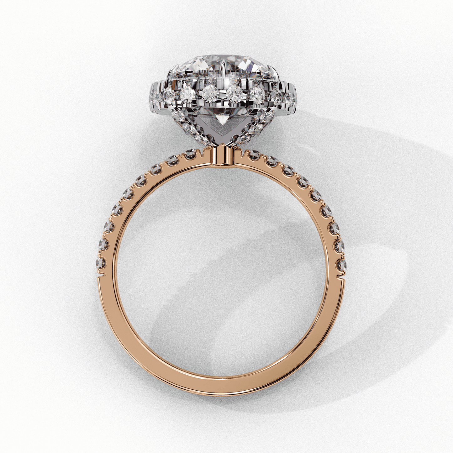 3 Carat Round Signature Solitaire Ring in Moissanite | House of Estara