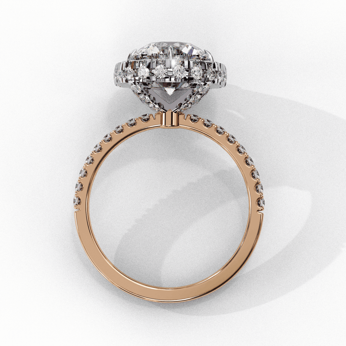3 Carat Round Signature Solitaire Ring in Moissanite | House of Estara