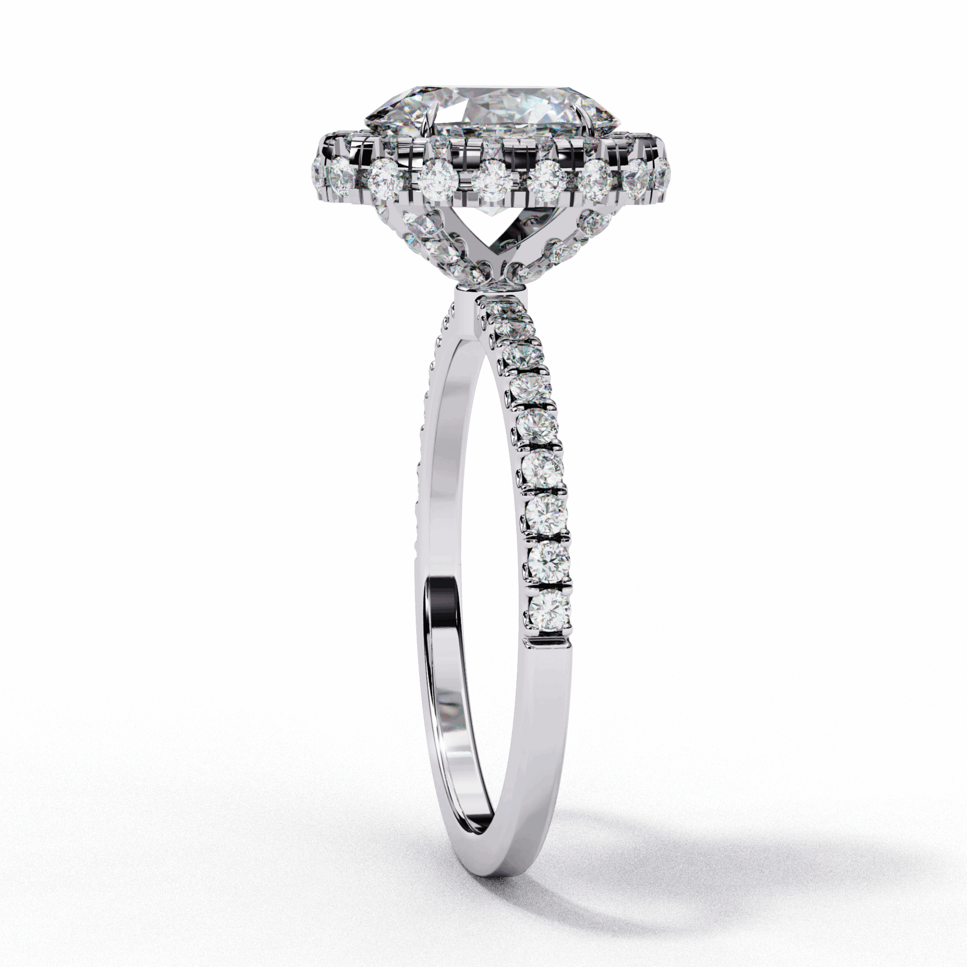 2 Carat Oval Signature Solitaire Ring in Moissanite | House of Estara