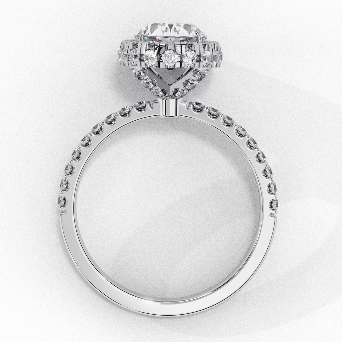 2 Carat Oval Signature Solitaire Ring in Moissanite | House of Estara