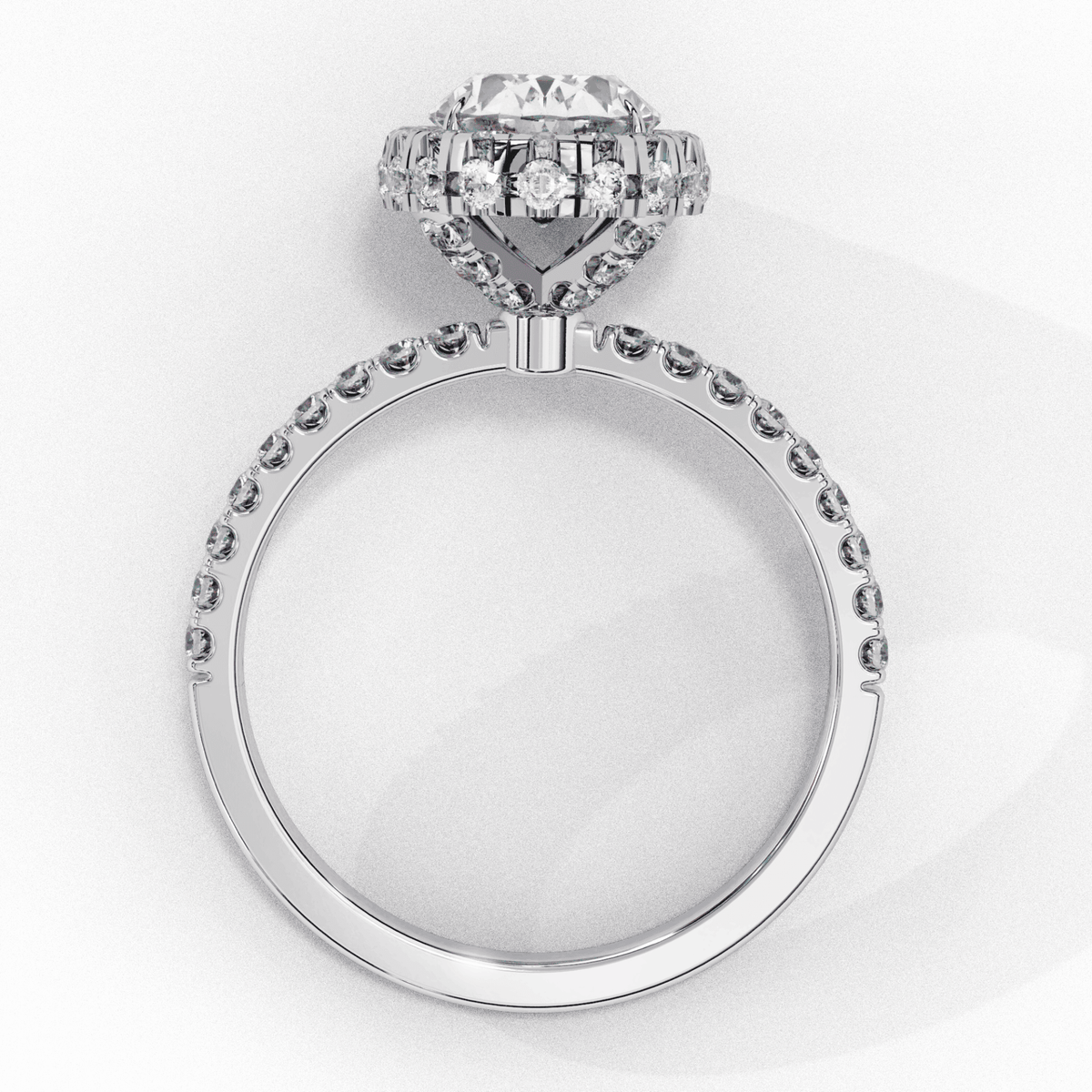 2 Carat Oval Signature Solitaire Ring in Moissanite | House of Estara