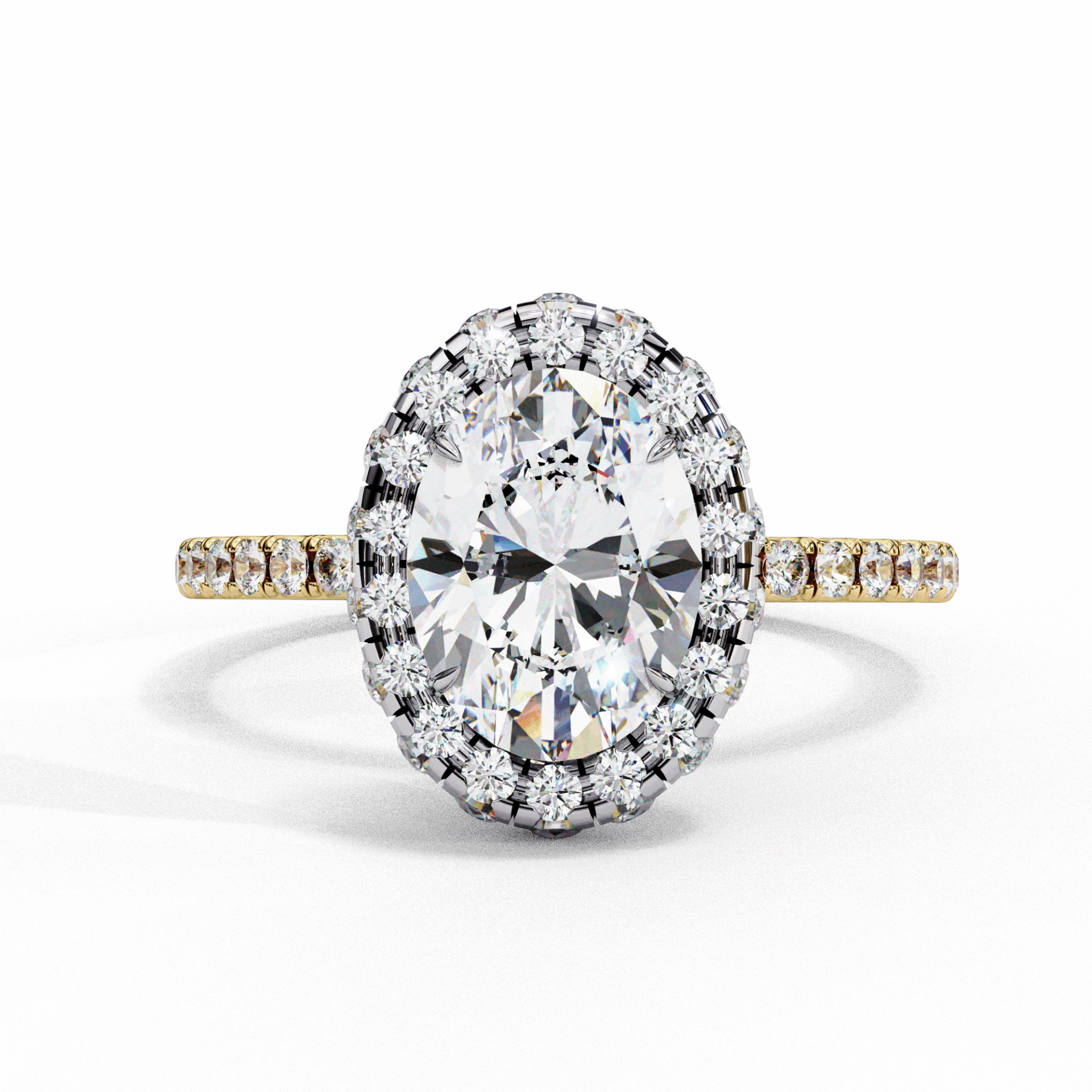 2 Carat Oval Signature Solitaire Ring in Moissanite | House of Estara