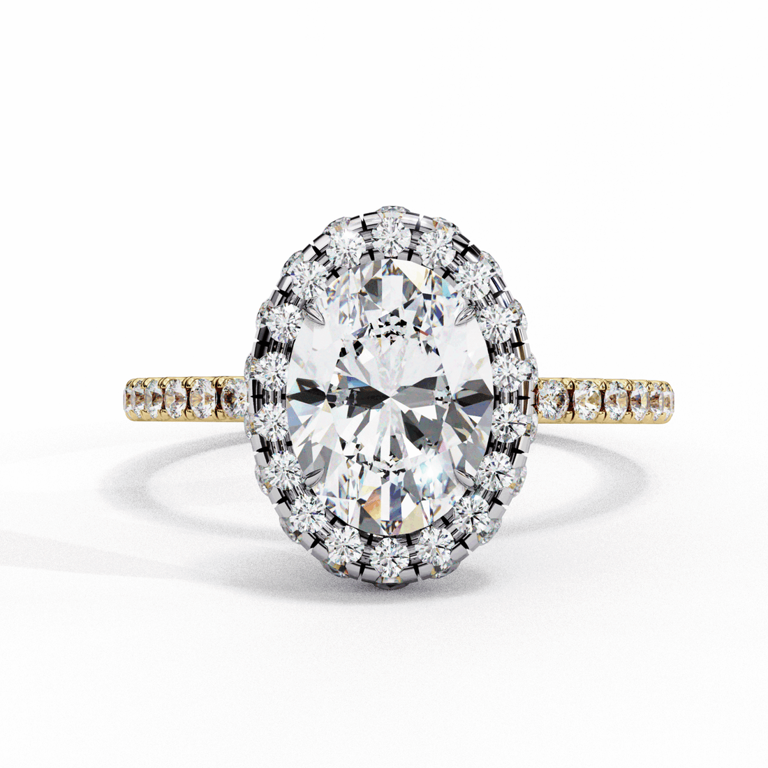 2 Carat Oval Signature Solitaire Ring in Moissanite | House of Estara
