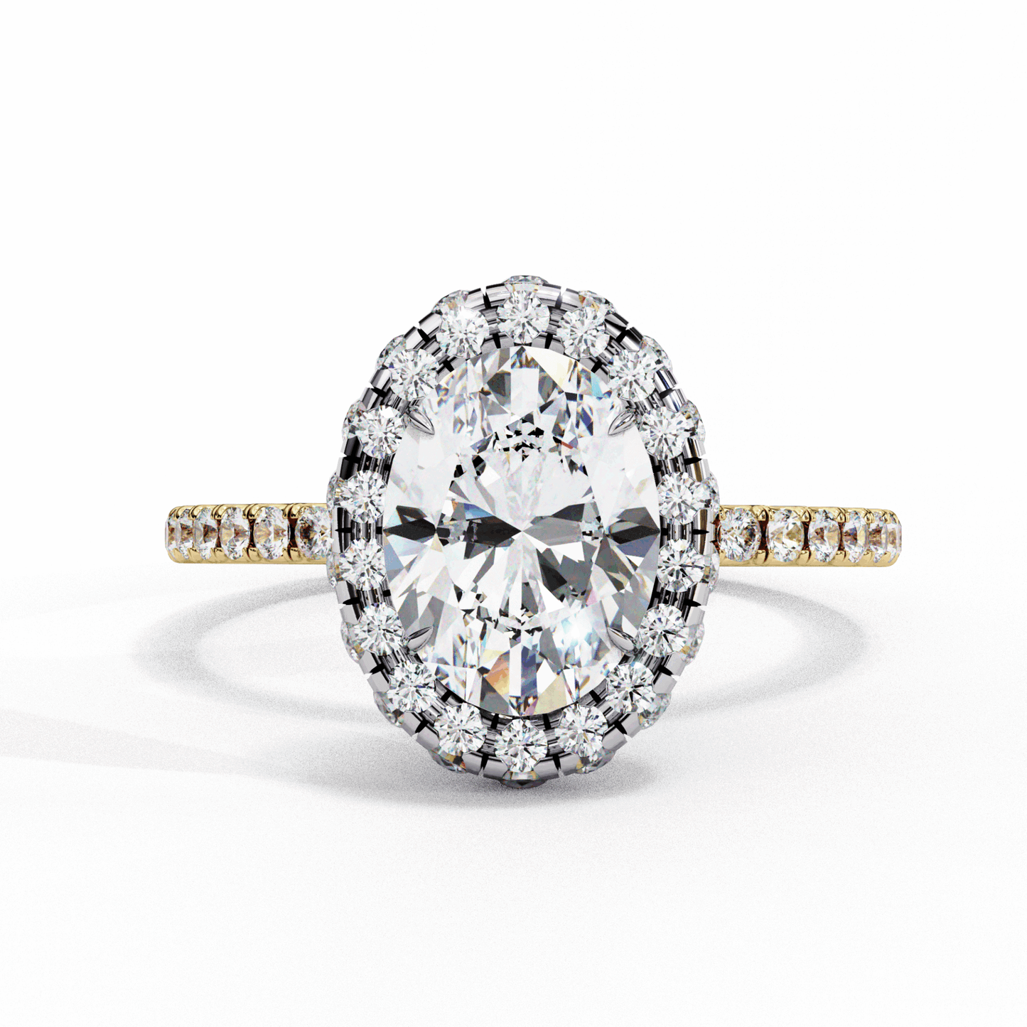2 Carat Oval Signature Solitaire Ring in Moissanite | House of Estara