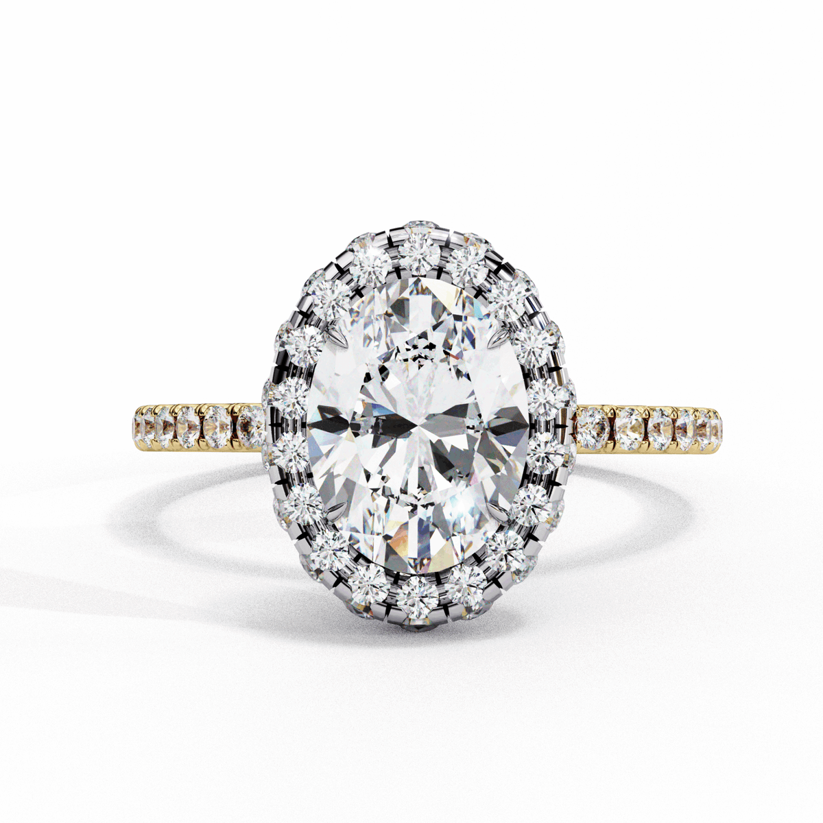 2 Carat Oval Signature Solitaire Ring in Moissanite | House of Estara