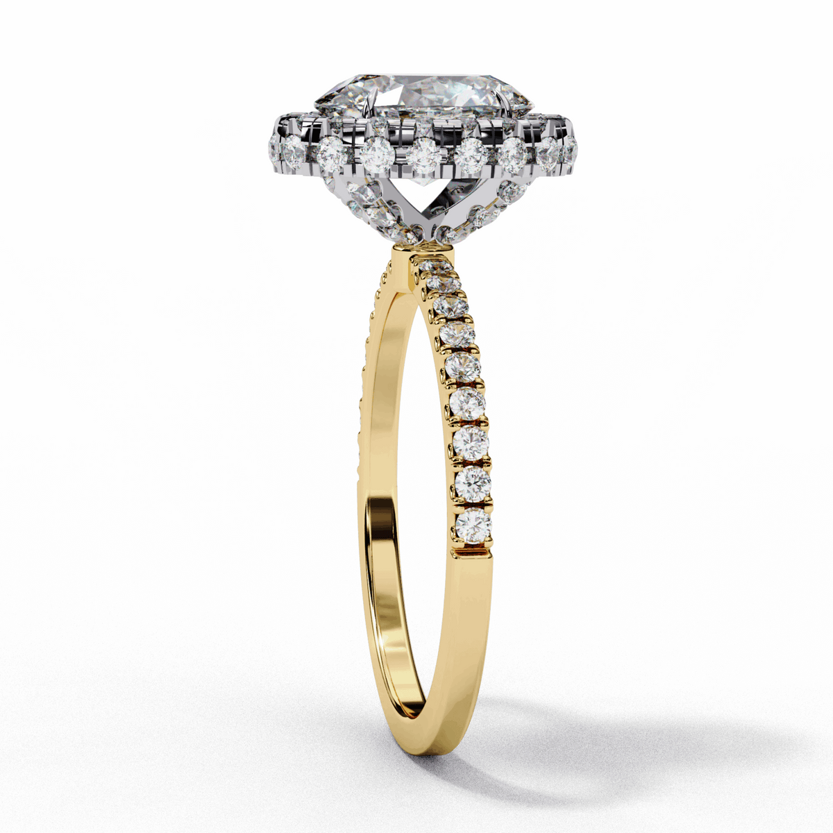 2 Carat Oval Signature Solitaire Ring in Moissanite | House of Estara