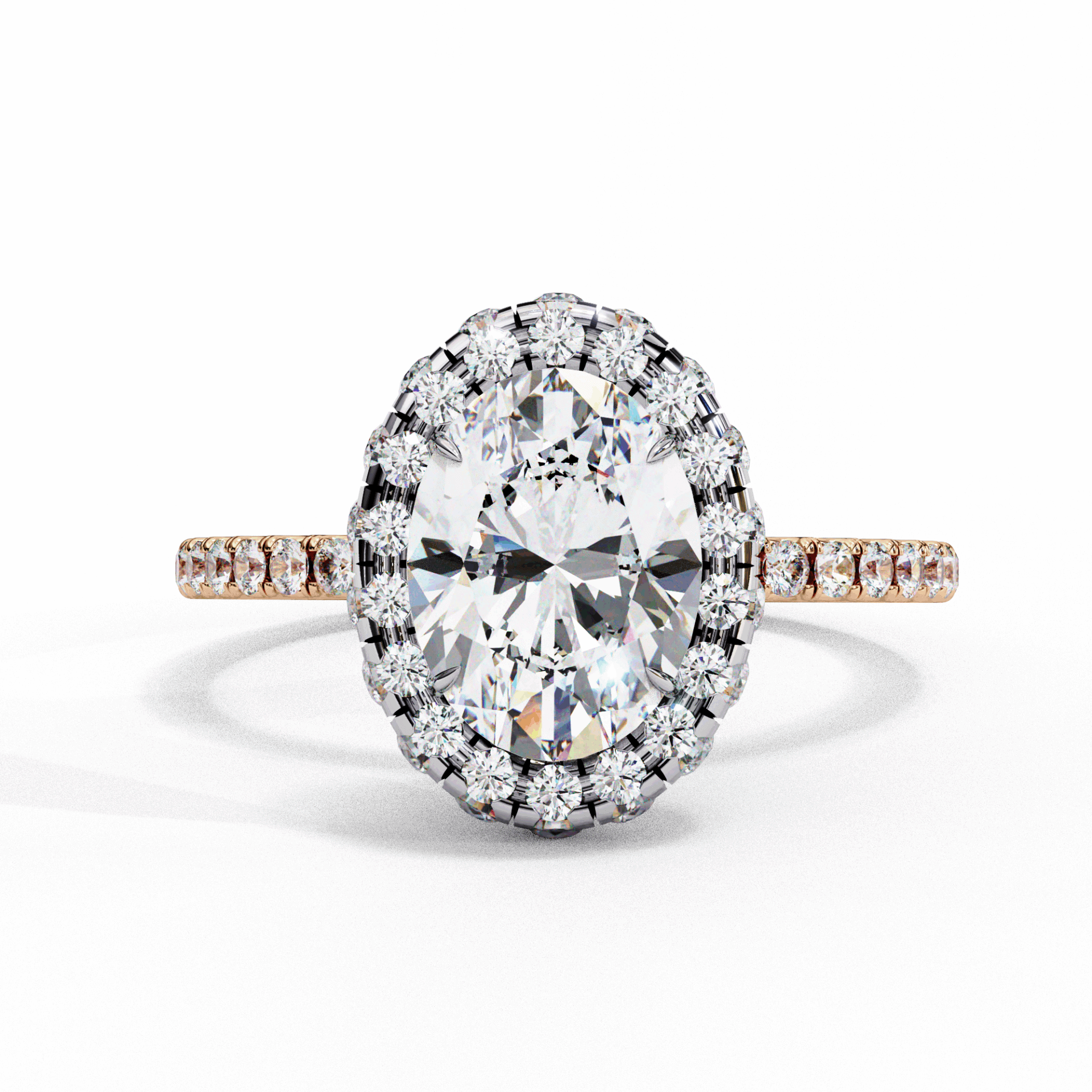 2 Carat Oval Signature Solitaire Ring in Moissanite | House of Estara