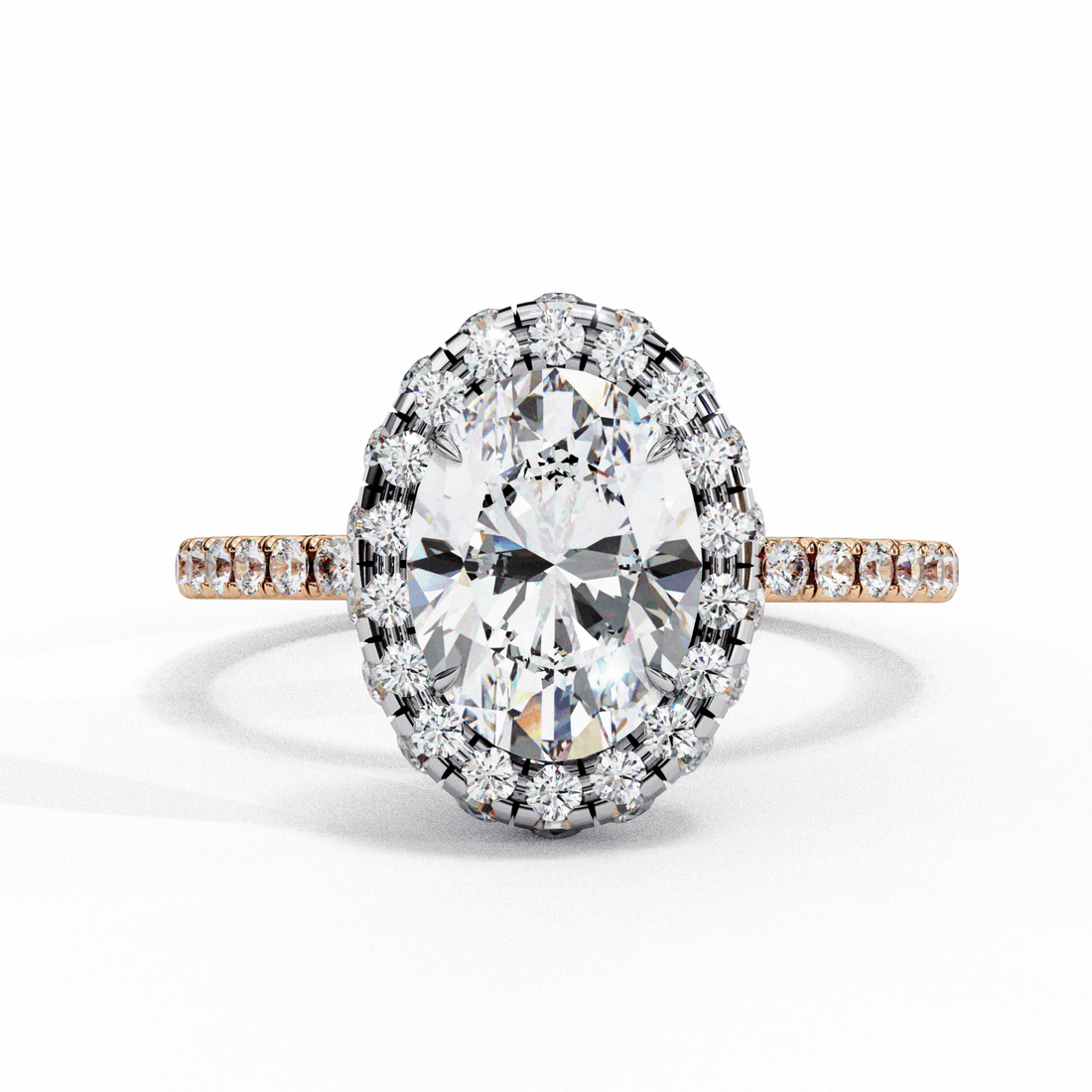 2 Carat Oval Signature Solitaire Ring in Moissanite | House of Estara