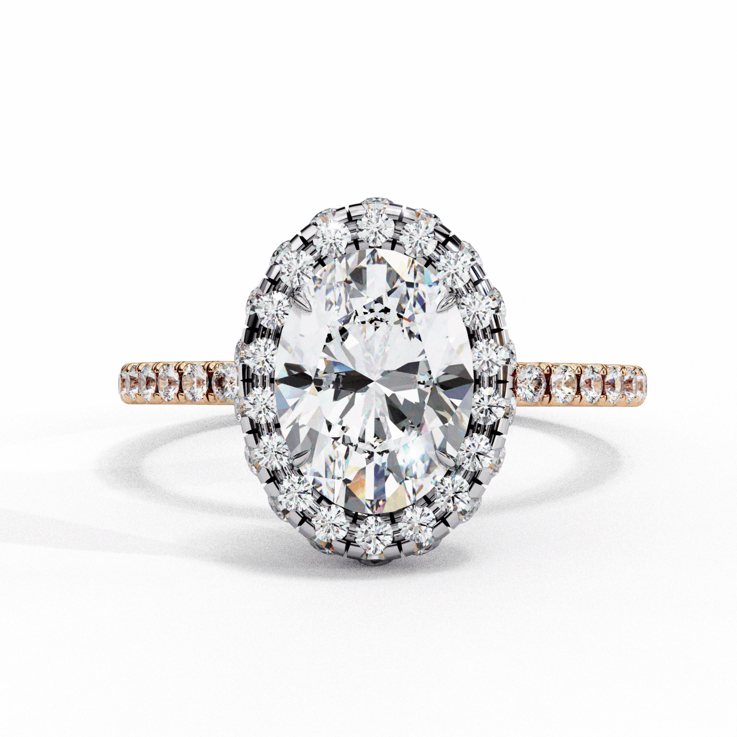2 Carat Oval Signature Solitaire Ring in Moissanite | House of Estara