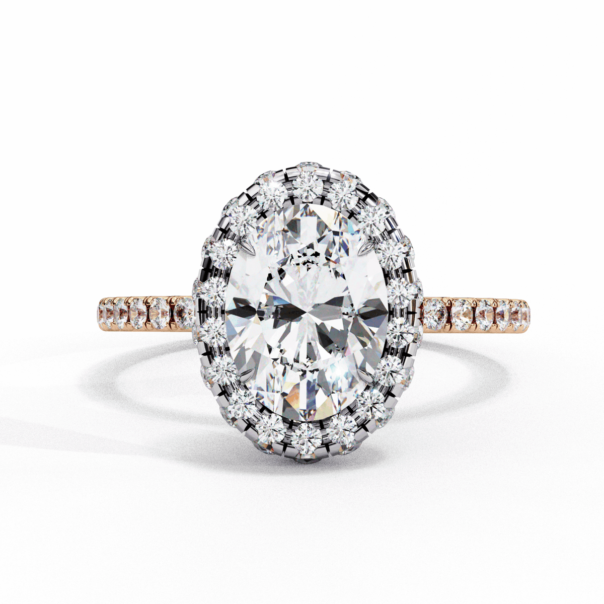 2 Carat Oval Signature Solitaire Ring in Moissanite | House of Estara