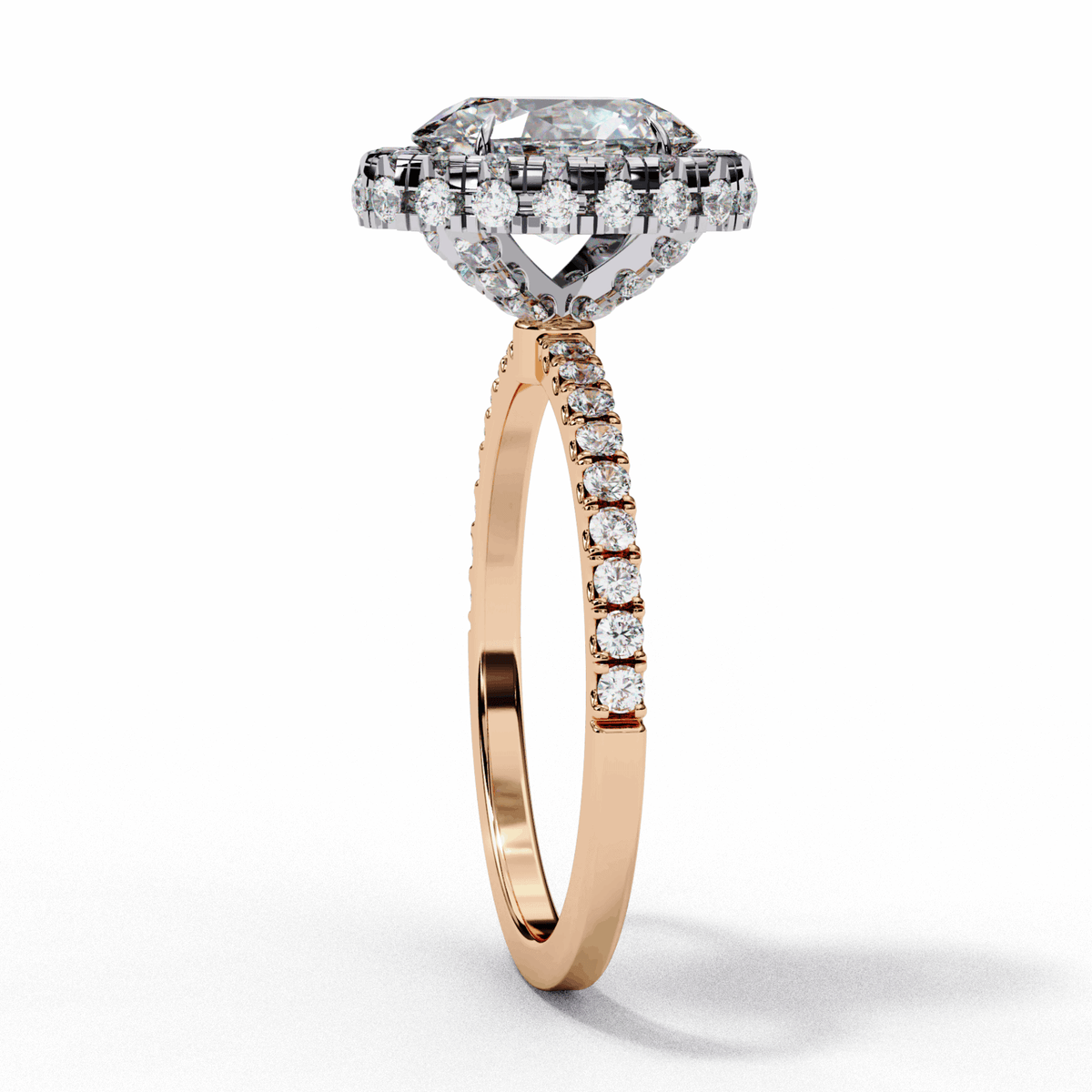 2 Carat Oval Signature Solitaire Ring in Moissanite | House of Estara