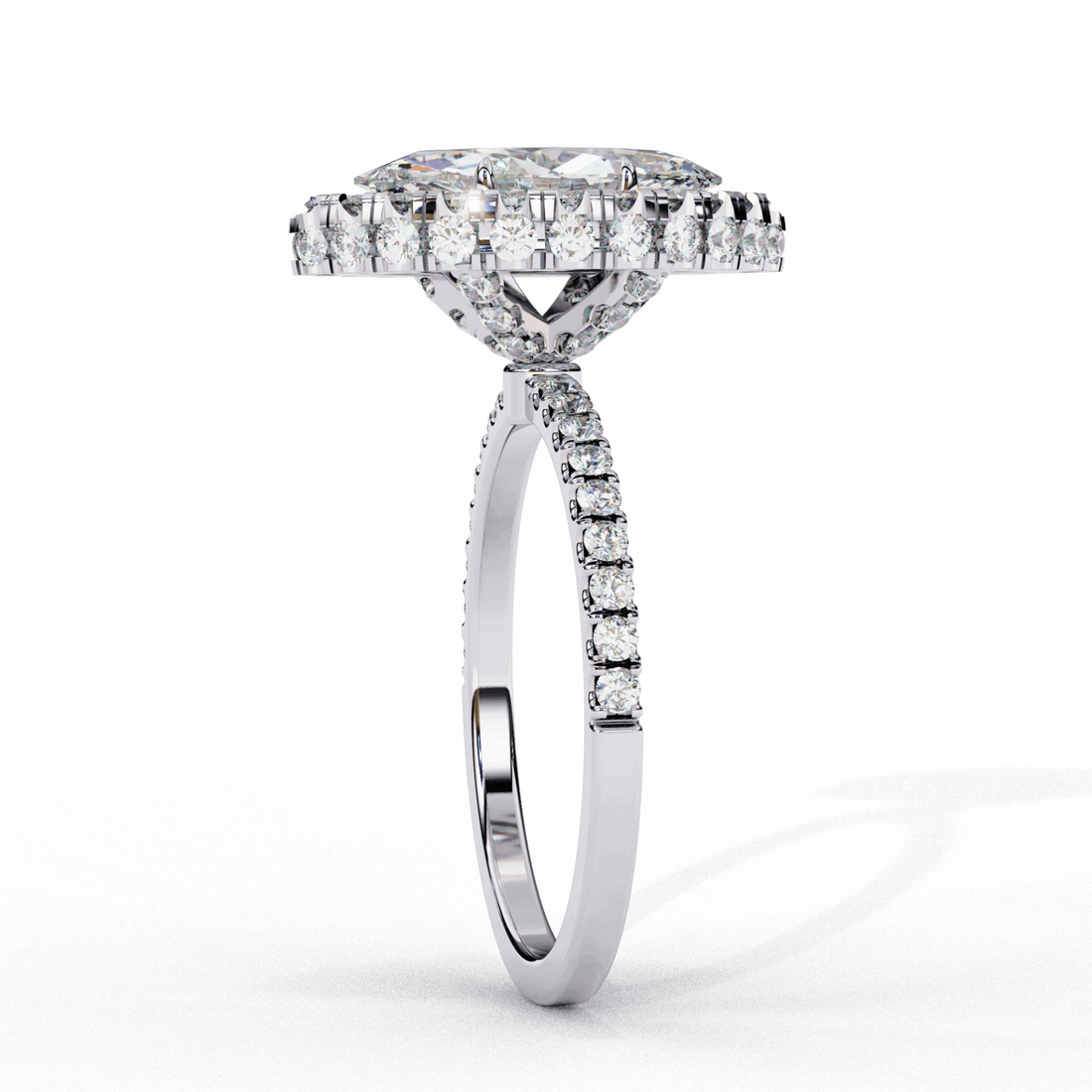 2.25 Carat Marquise Signature Solitaire Ring in Moissanite | House of Estara