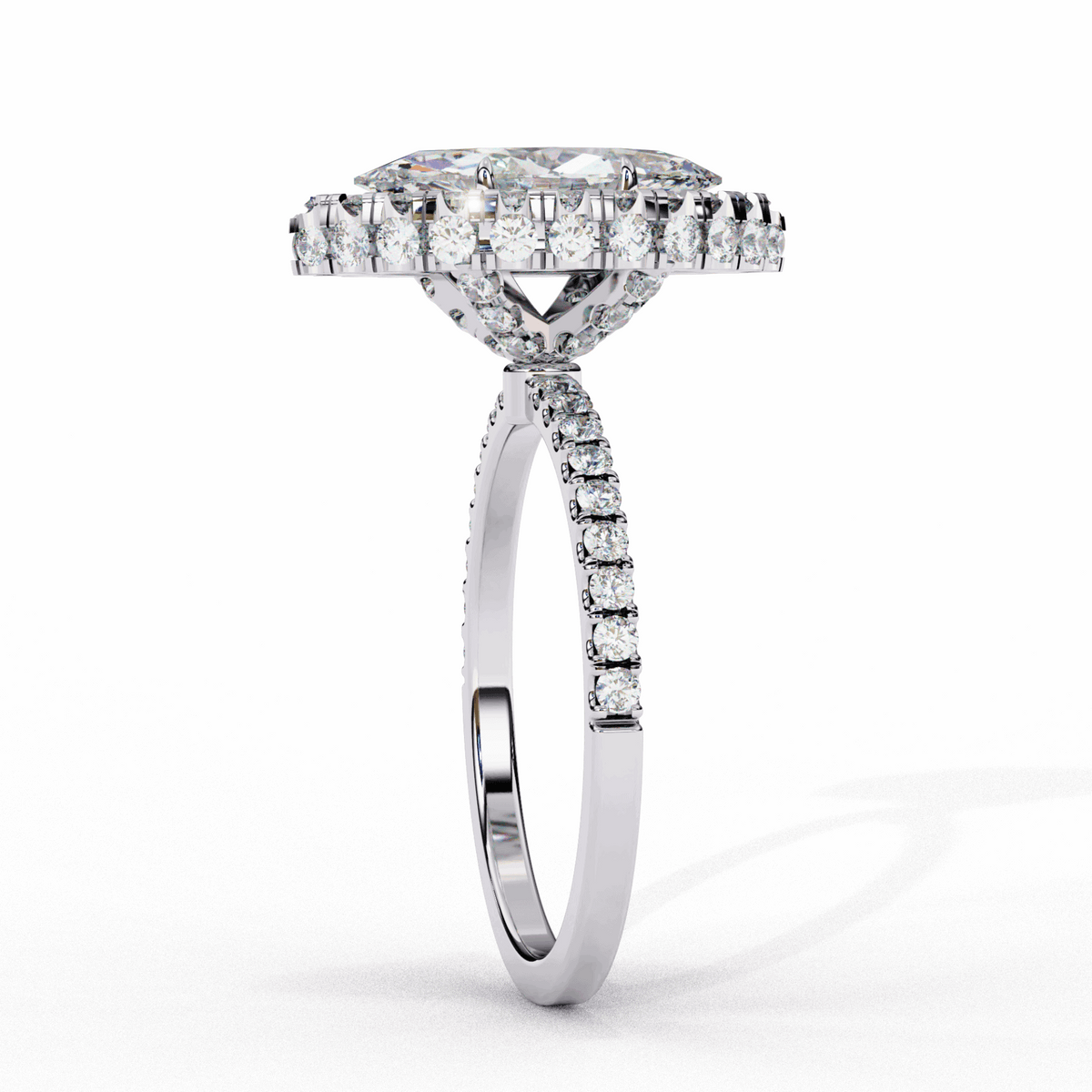 2.25 Carat Marquise Signature Solitaire Ring in Moissanite | House of Estara