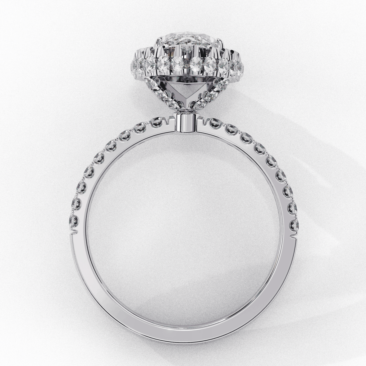 2.25 Carat Marquise Signature Solitaire Ring in Moissanite | House of Estara
