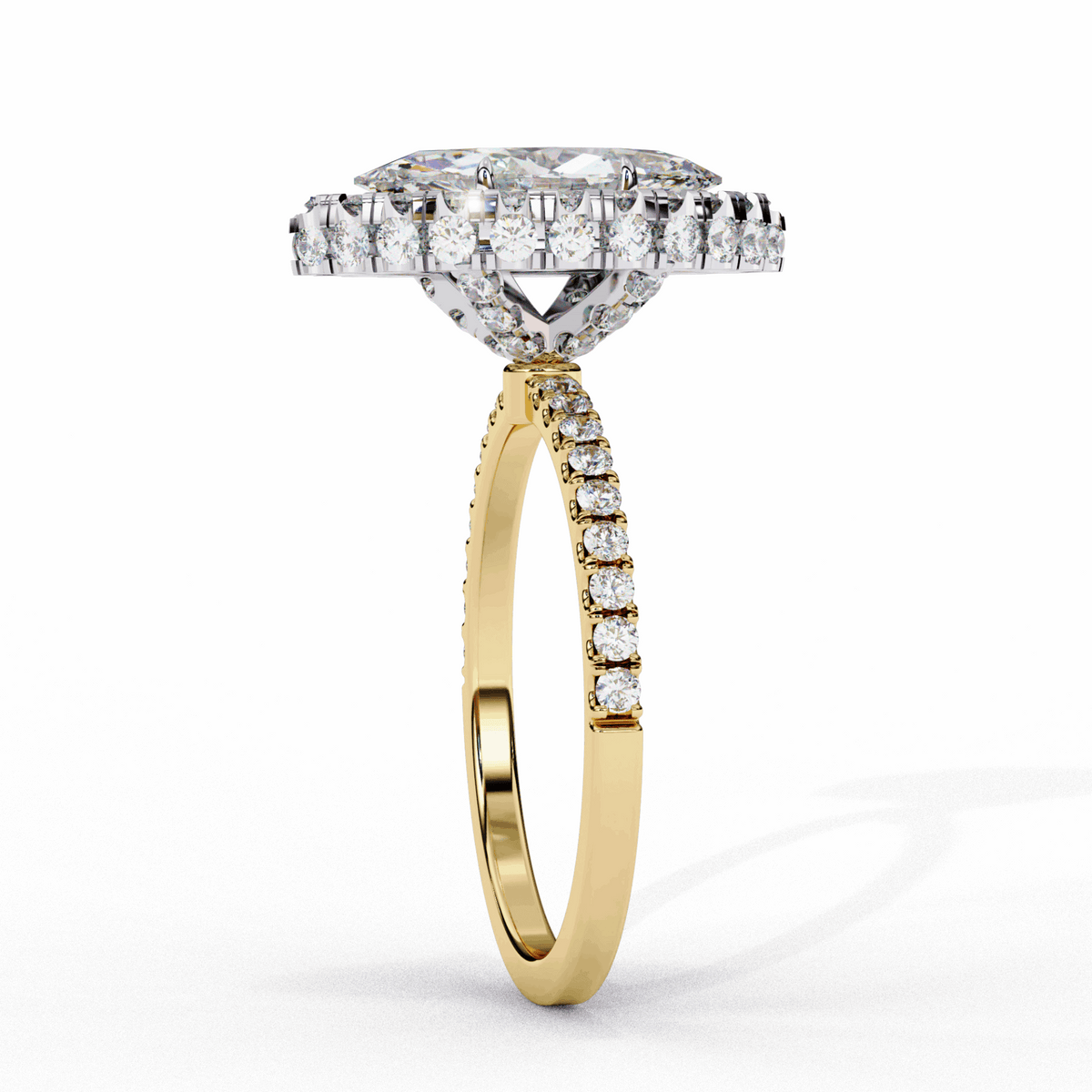 2.25 Carat Marquise Signature Solitaire Ring in Moissanite | House of Estara