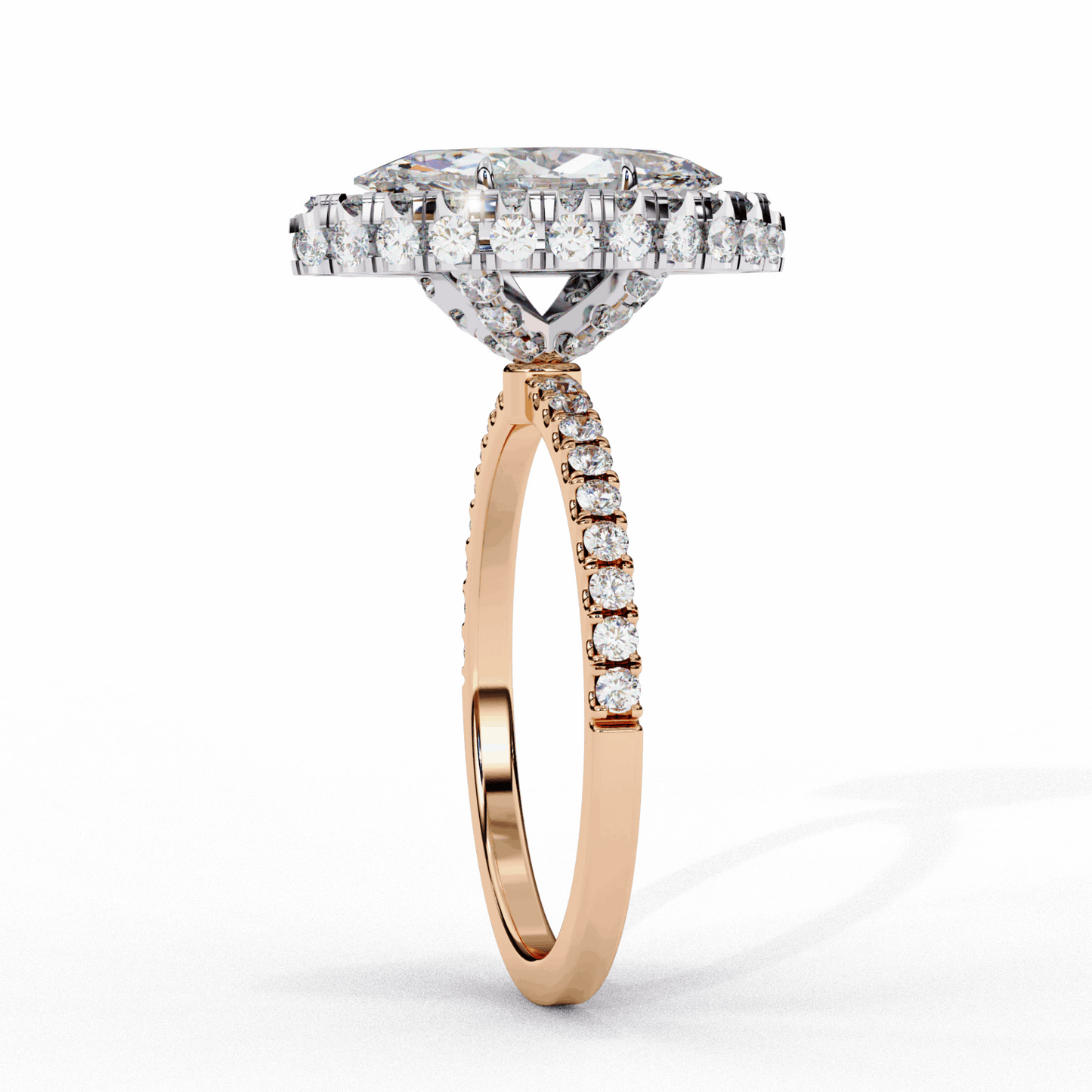 2.25 Carat Marquise Signature Solitaire Ring in Moissanite | House of Estara
