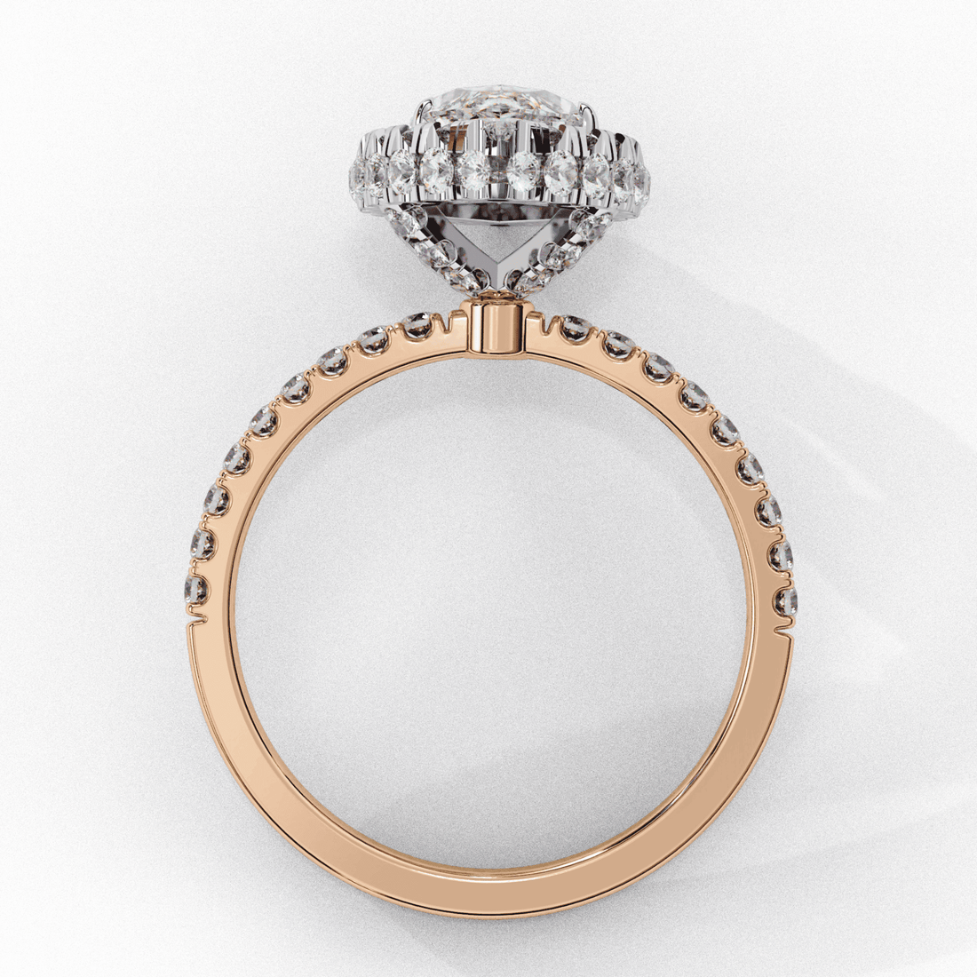 2.25 Carat Marquise Signature Solitaire Ring in Moissanite | House of Estara