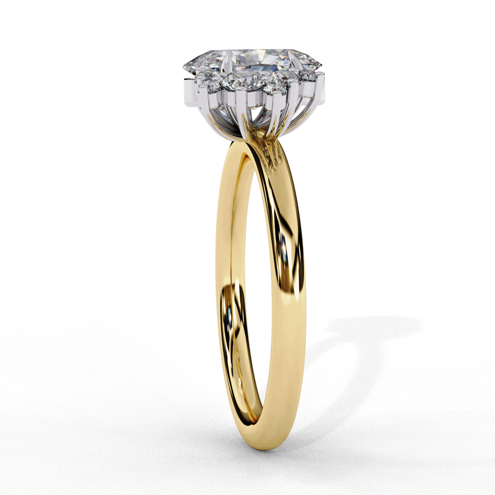 1.25 Carat Oval Classic Solitaire Forever Band in Moissanite | House of Estara