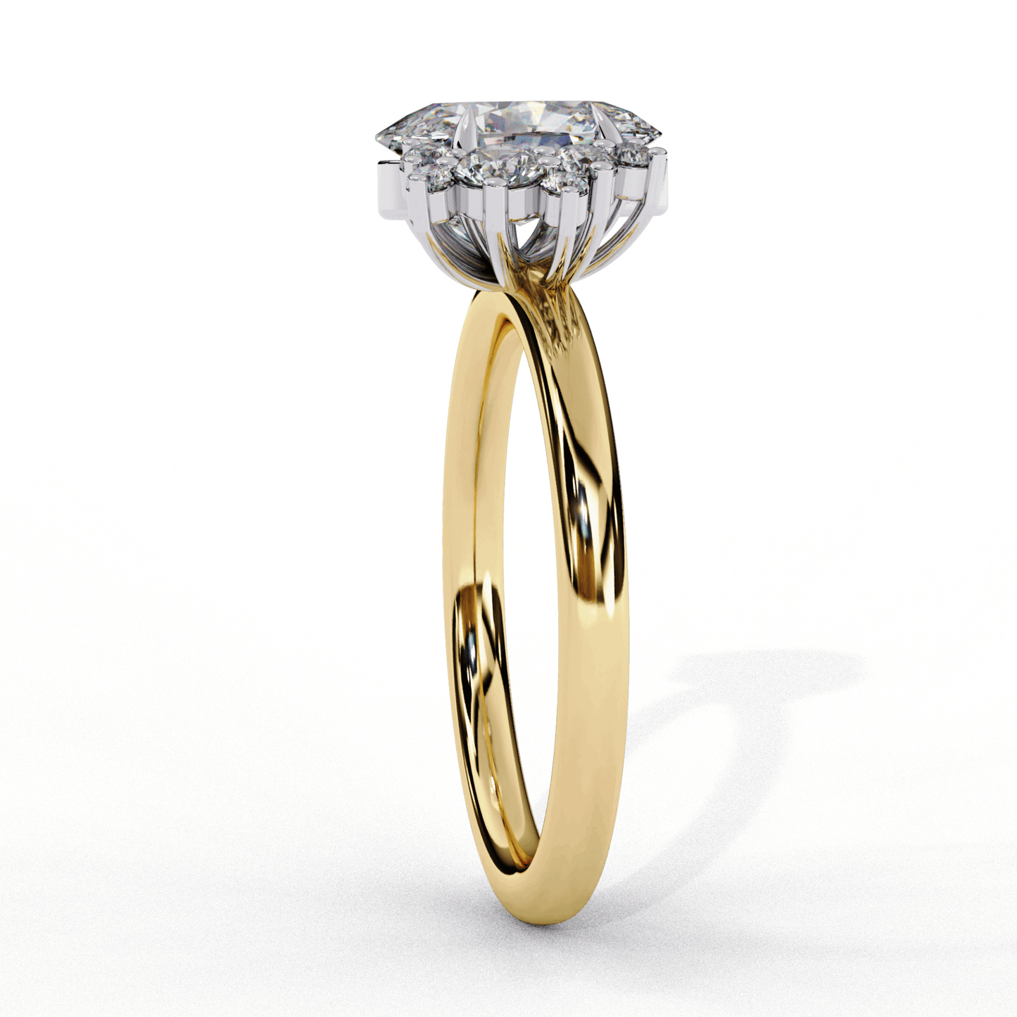 1.25 Carat Oval Classic Solitaire Forever Band in Moissanite | House of Estara
