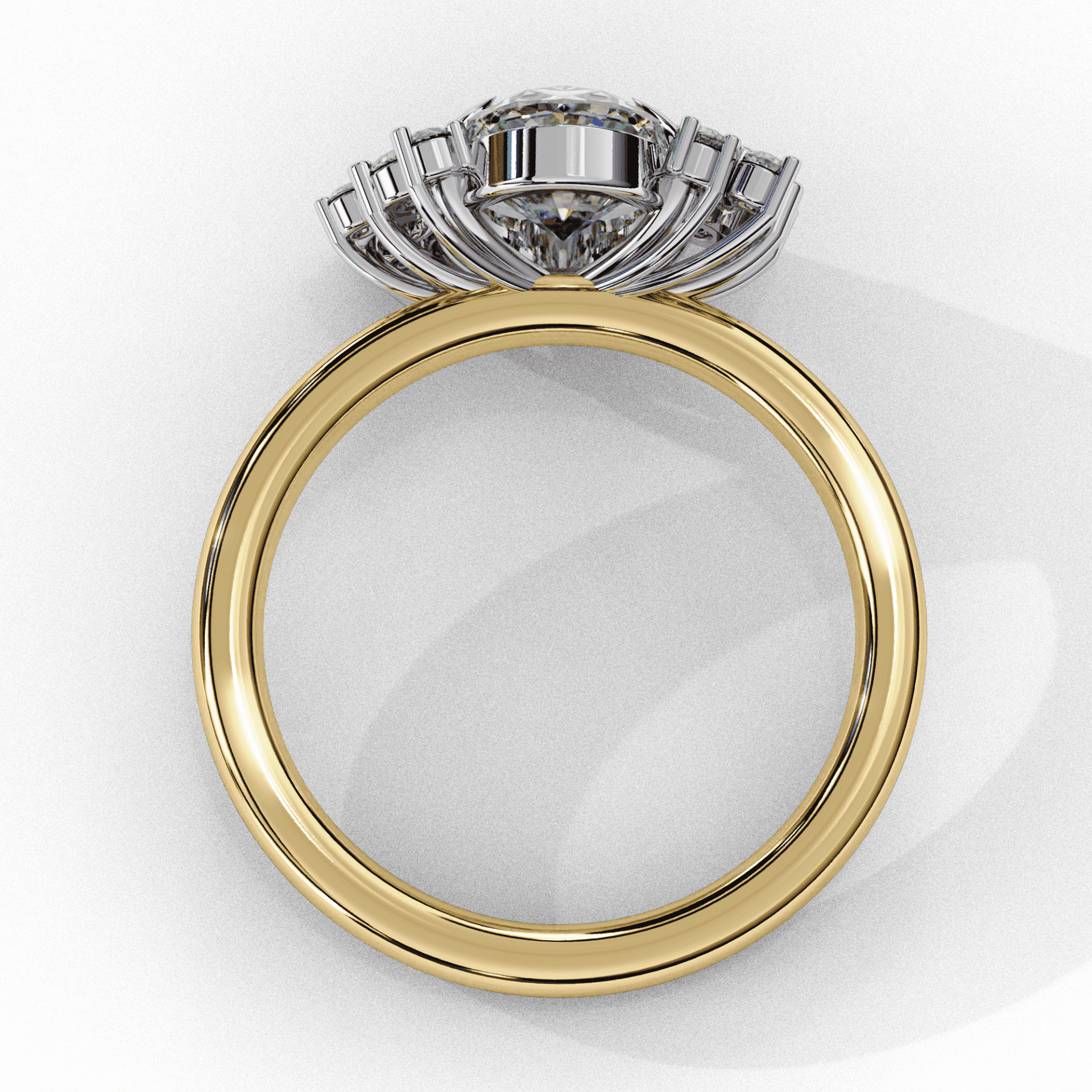 1.25 Carat Oval Classic Solitaire Forever Band in Moissanite | House of Estara