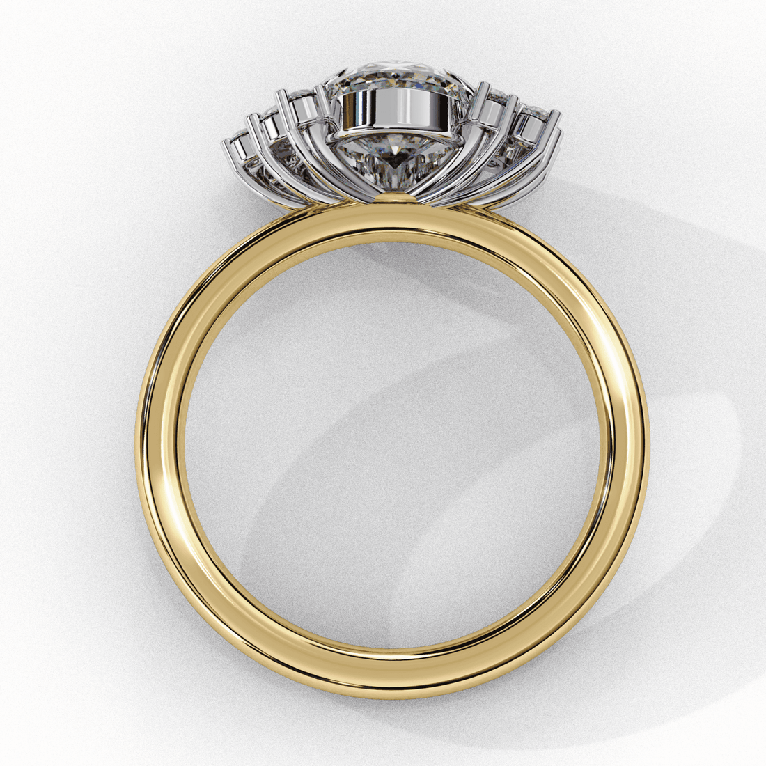 1.25 Carat Oval Classic Solitaire Forever Band in Moissanite | House of Estara