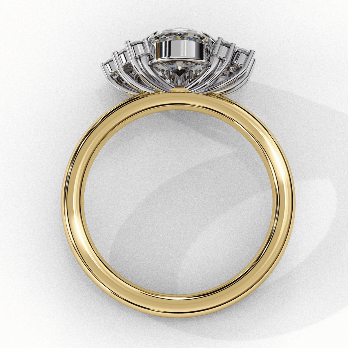 1.25 Carat Oval Classic Solitaire Forever Band in Moissanite | House of Estara