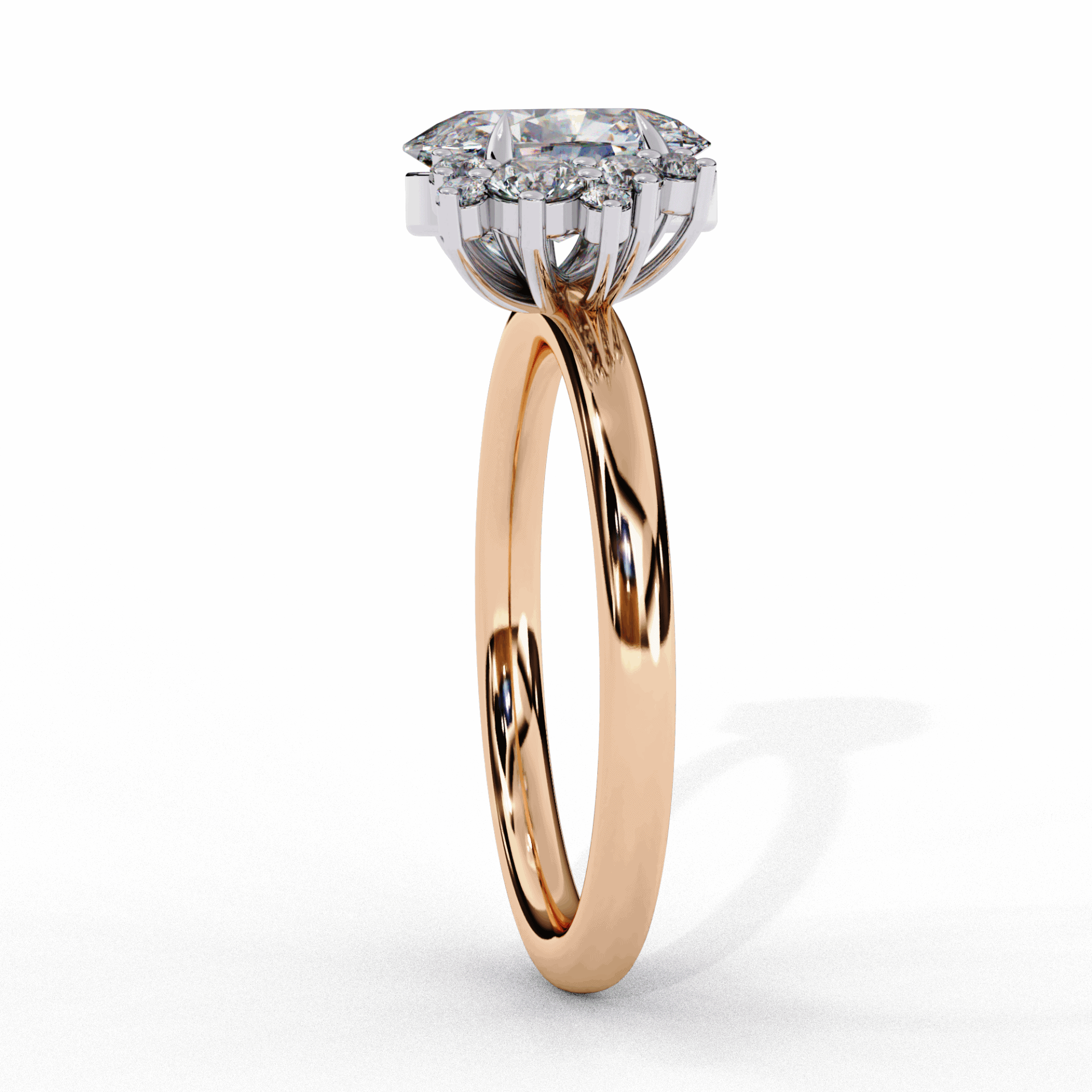 1.25 Carat Oval Classic Solitaire Forever Band in Moissanite | House of Estara