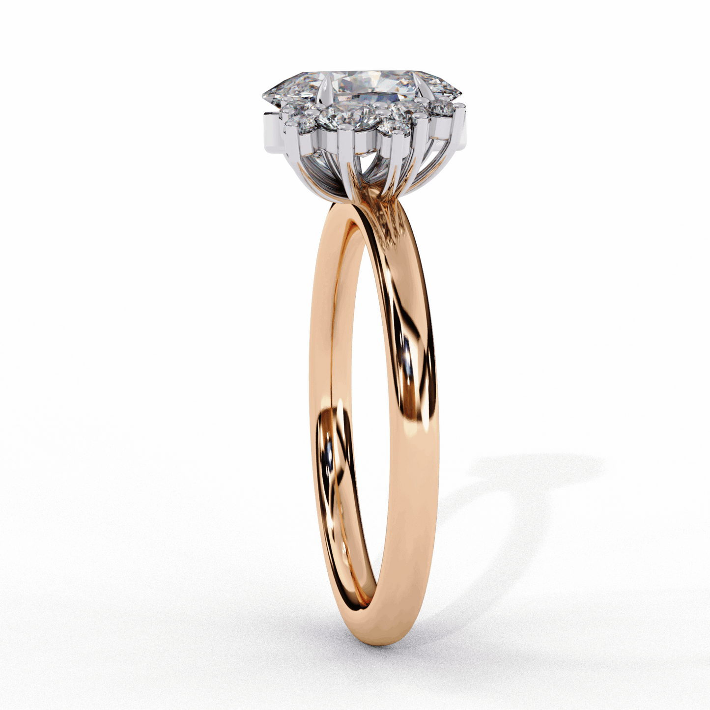 1.25 Carat Oval Classic Solitaire Forever Band in Moissanite | House of Estara