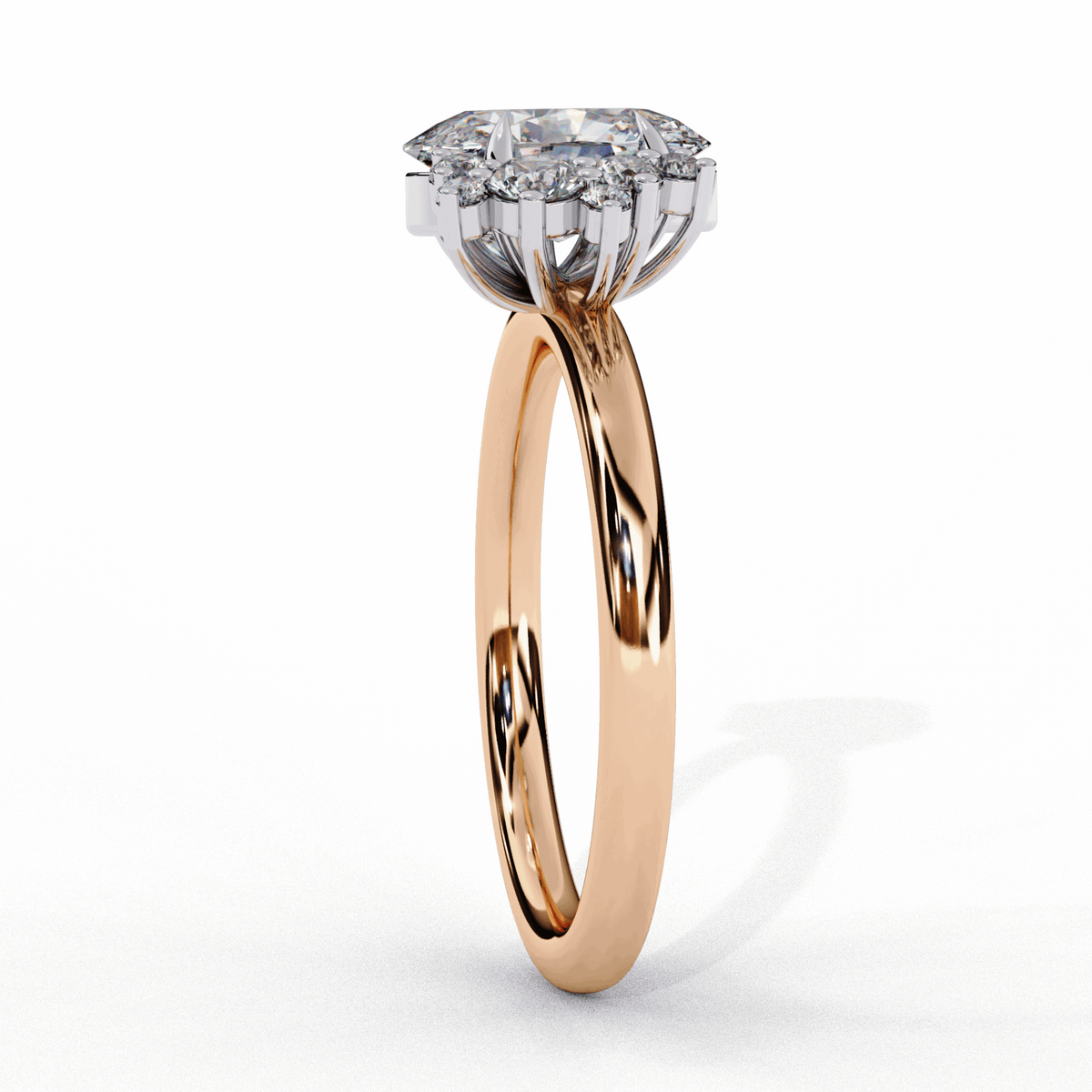 1.25 Carat Oval Classic Solitaire Forever Band in Moissanite | House of Estara