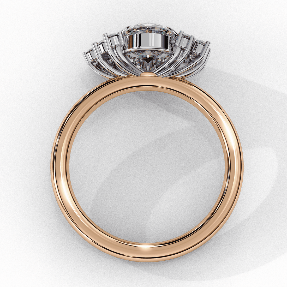 1.25 Carat Oval Classic Solitaire Forever Band in Moissanite | House of Estara