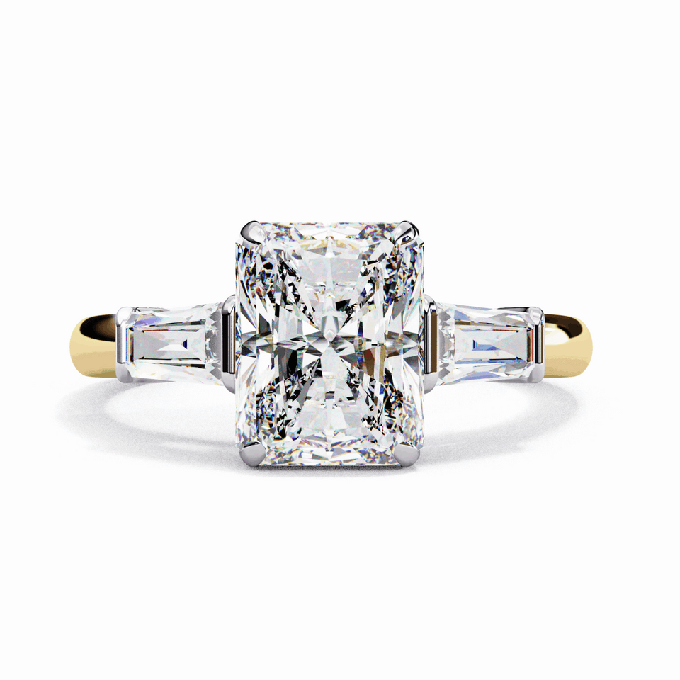 Radiant Solitaire Edit Engagement Ring