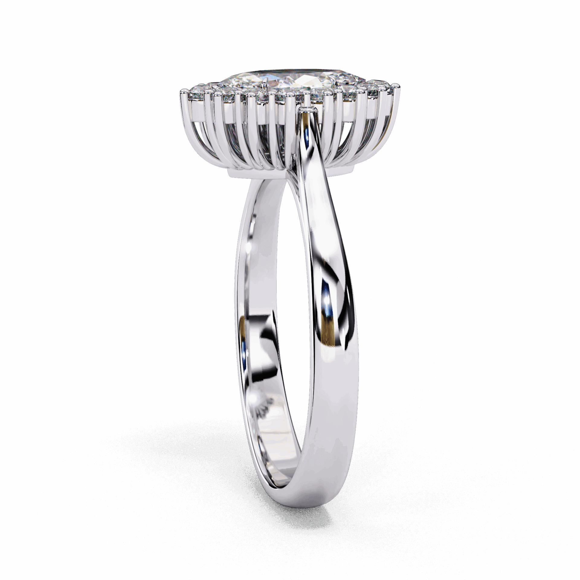 0.75 Carat Marquise Timeless Solitaire Ring in Moissanite | House of Estara