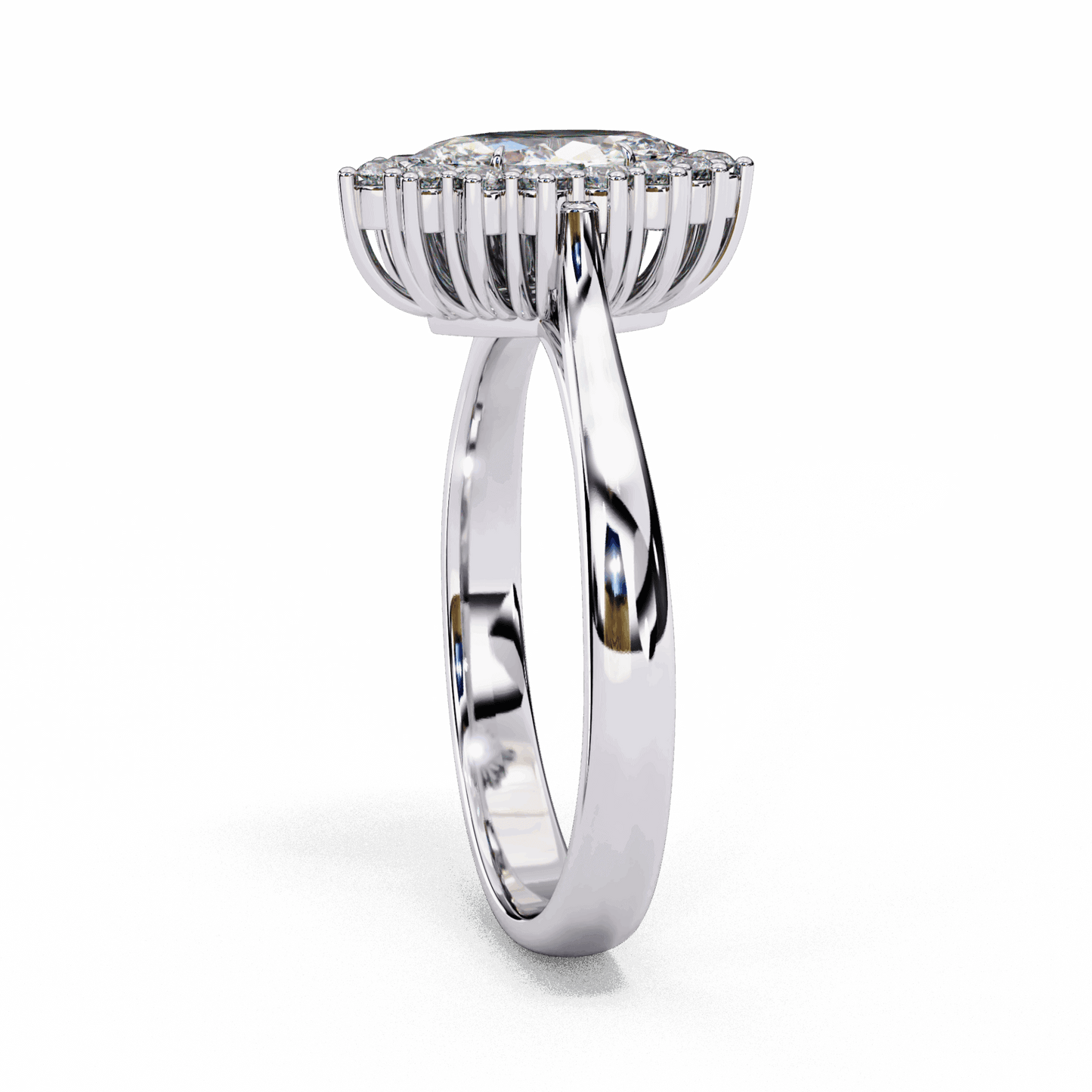 0.75 Carat Marquise Timeless Solitaire Ring in Moissanite | House of Estara