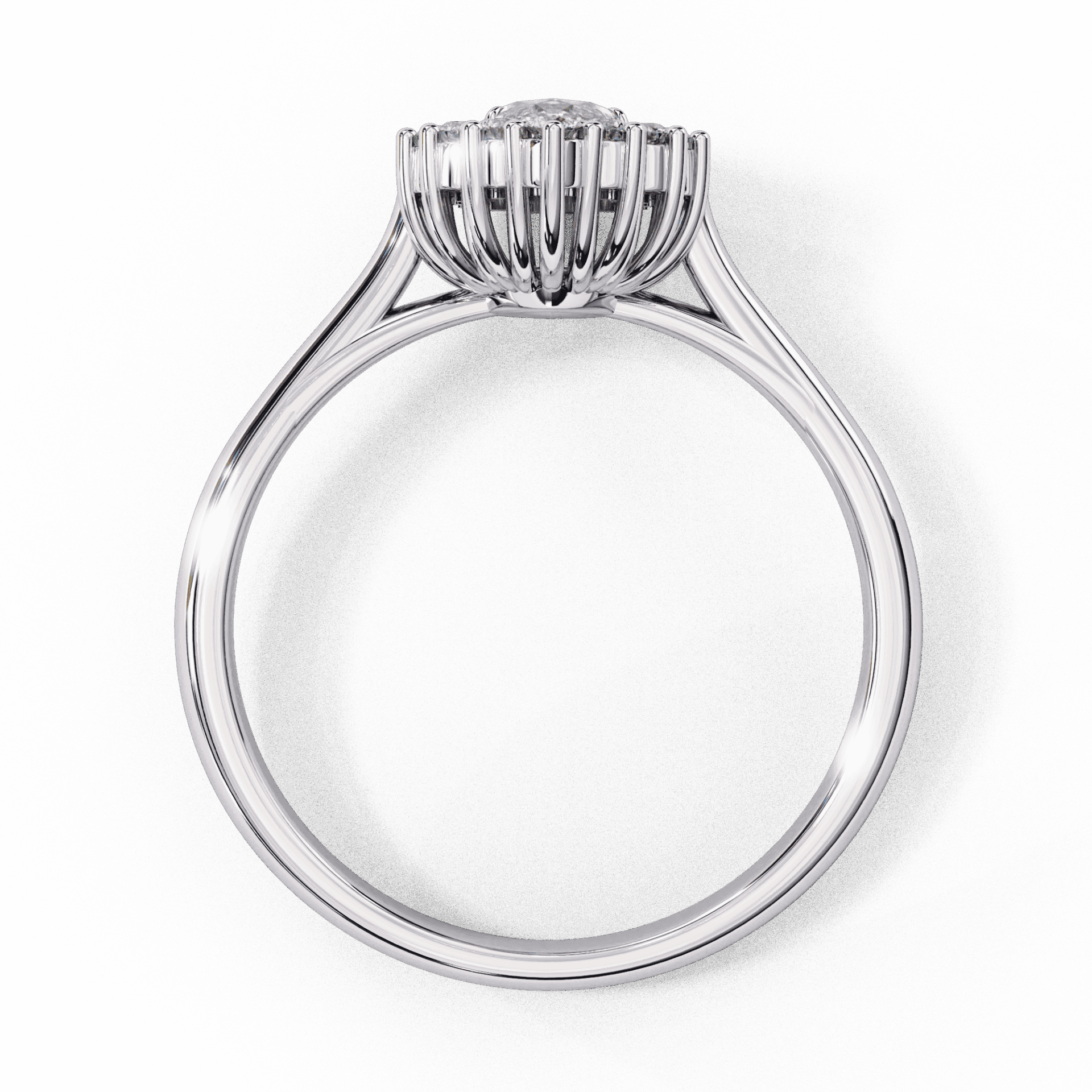 0.75 Carat Marquise Timeless Solitaire Ring in Moissanite | House of Estara