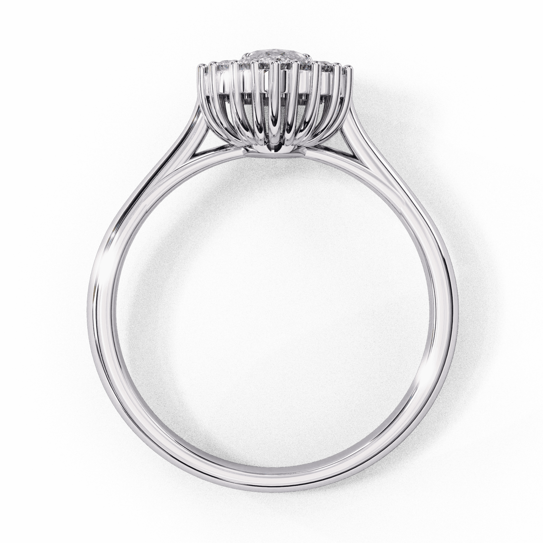 0.75 Carat Marquise Timeless Solitaire Ring in Moissanite | House of Estara