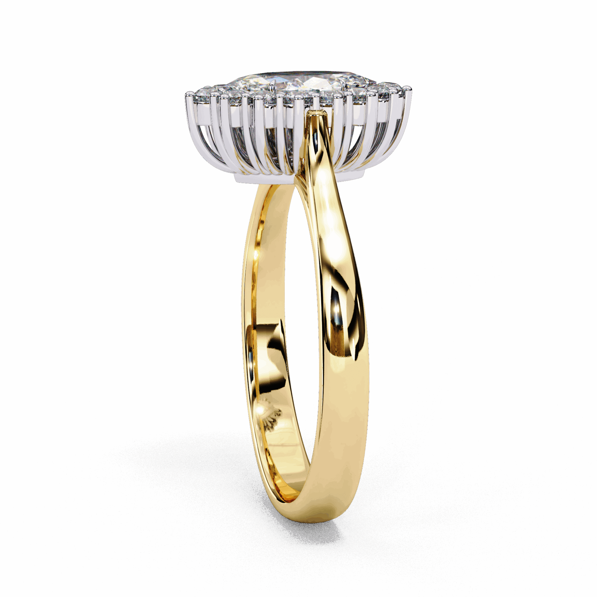 0.75 Carat Marquise Timeless Solitaire Ring in Moissanite | House of Estara