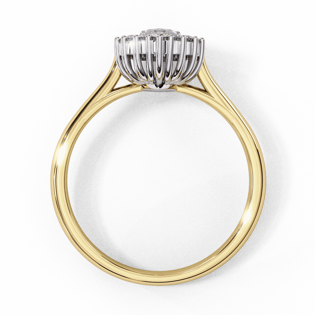 0.75 Carat Marquise Timeless Solitaire Ring in Moissanite | House of Estara