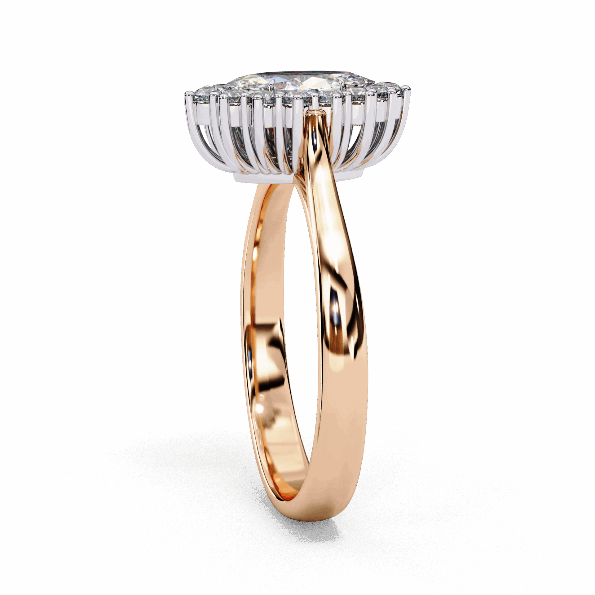 0.75 Carat Marquise Timeless Solitaire Ring in Moissanite | House of Estara