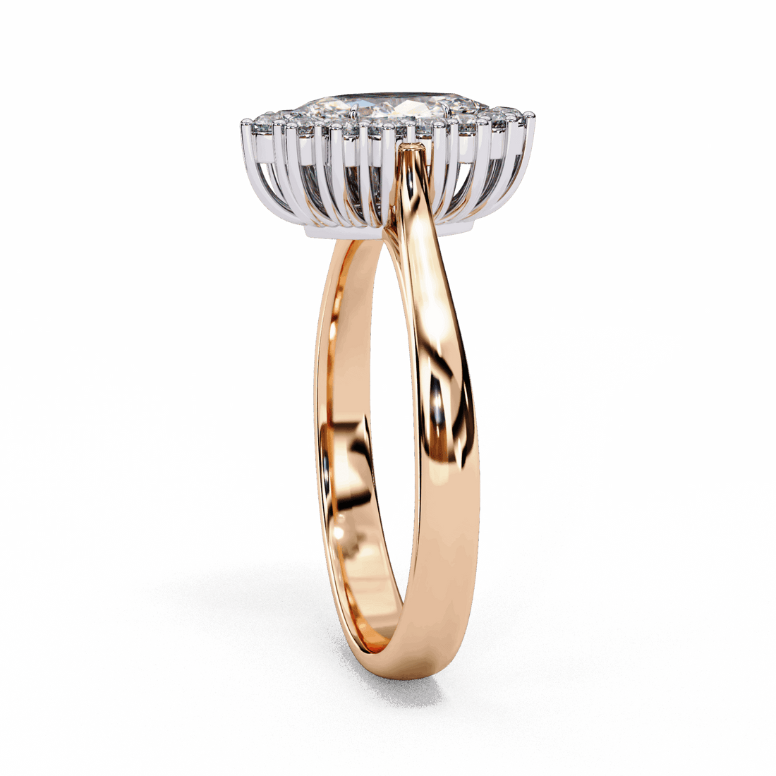 0.75 Carat Marquise Timeless Solitaire Ring in Moissanite | House of Estara