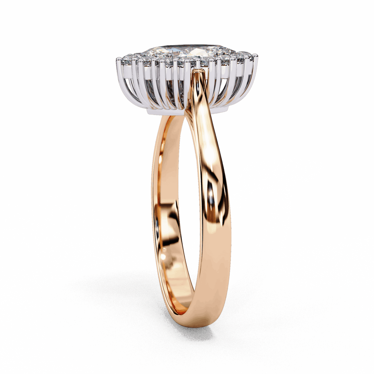 0.75 Carat Marquise Timeless Solitaire Ring in Moissanite | House of Estara