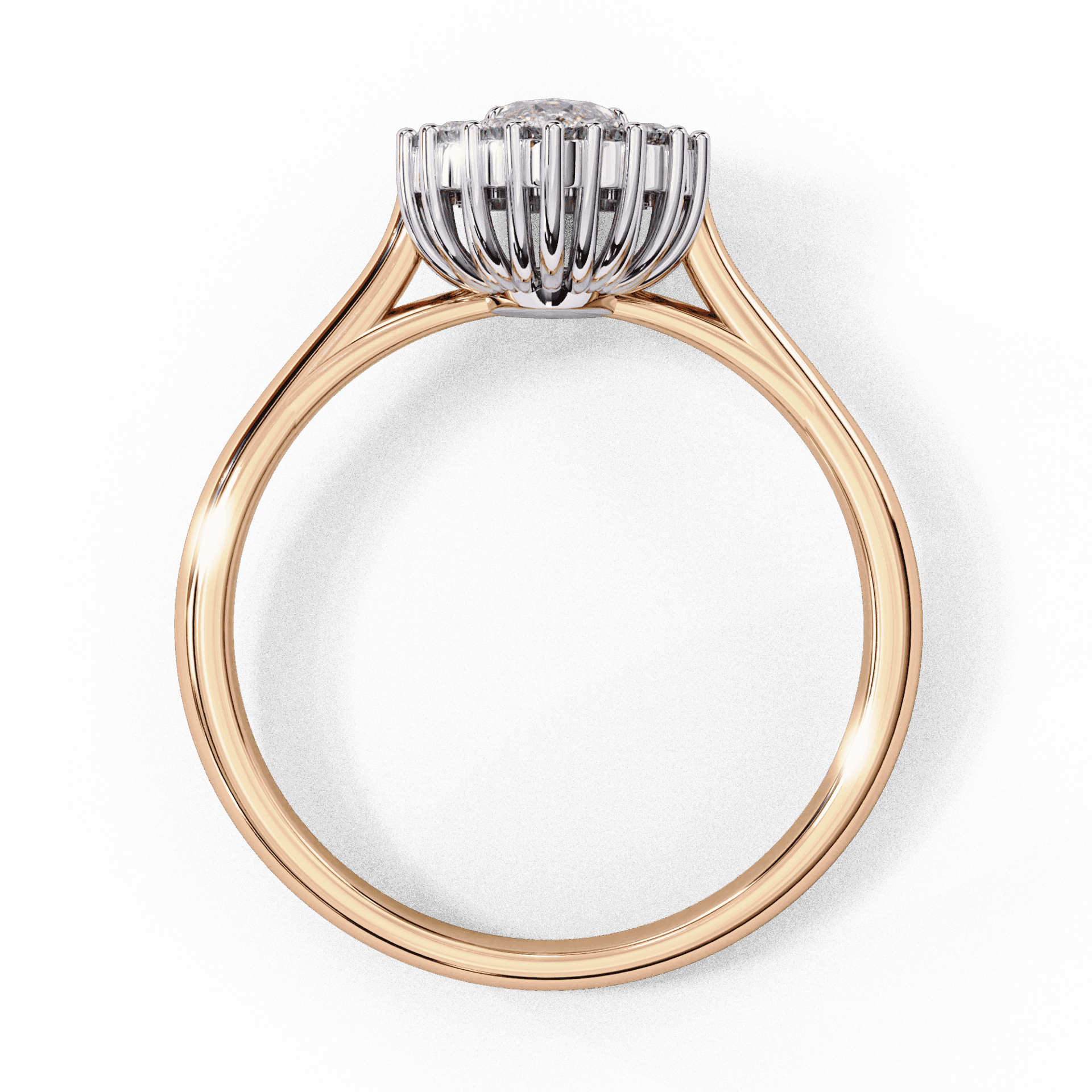 0.75 Carat Marquise Timeless Solitaire Ring in Moissanite | House of Estara