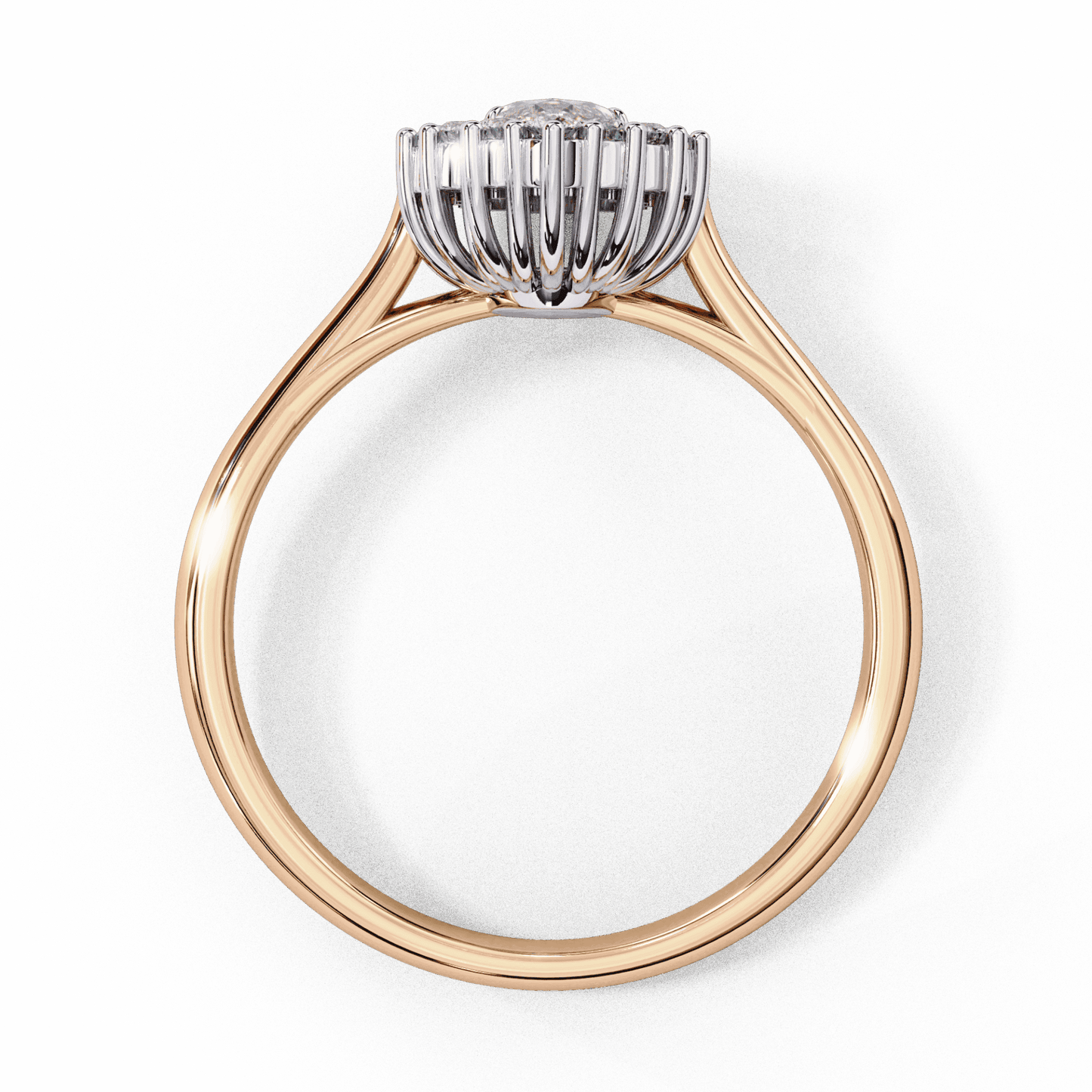 0.75 Carat Marquise Timeless Solitaire Ring in Moissanite | House of Estara