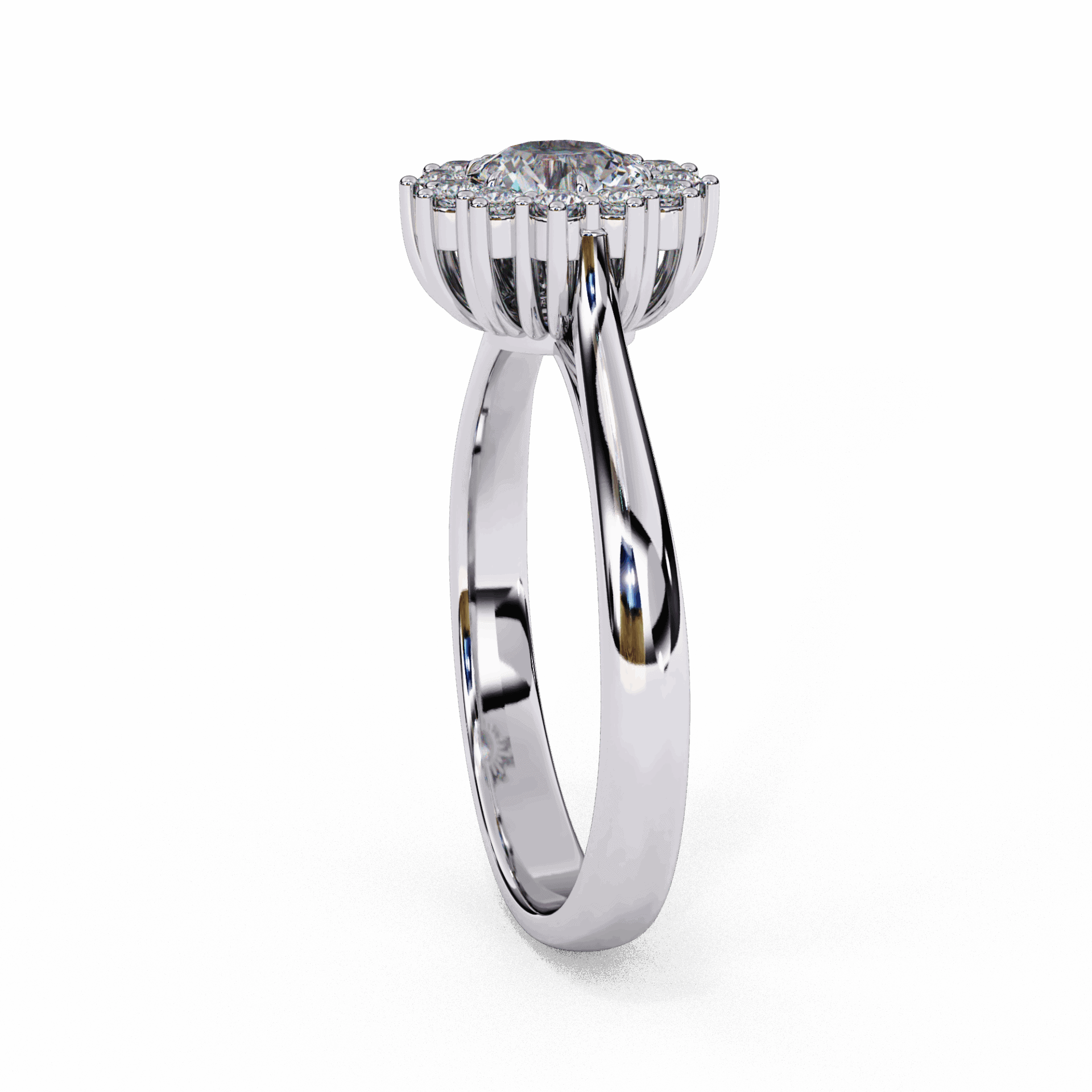 0.75 Carat Round Timeless Solitaire Ring in Moissanite | House of Estara