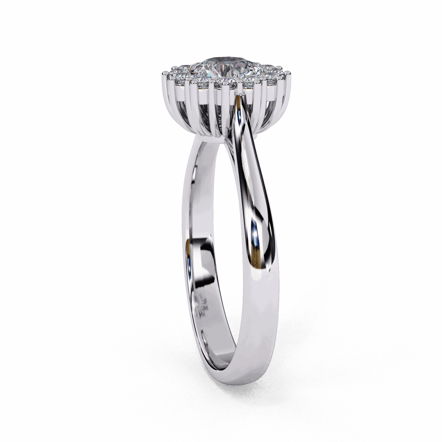 0.75 Carat Round Timeless Solitaire Ring in Moissanite | House of Estara