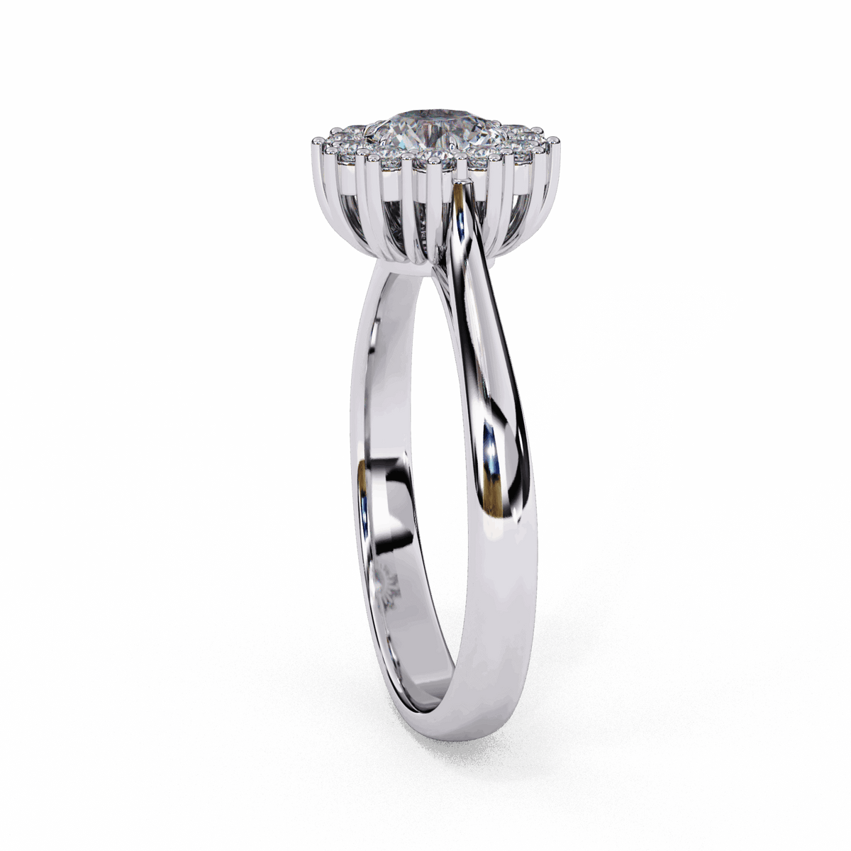 0.75 Carat Round Timeless Solitaire Ring in Moissanite | House of Estara