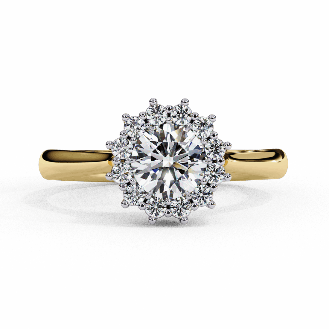 0.75 Carat Round Timeless Solitaire Ring in Moissanite | House of Estara