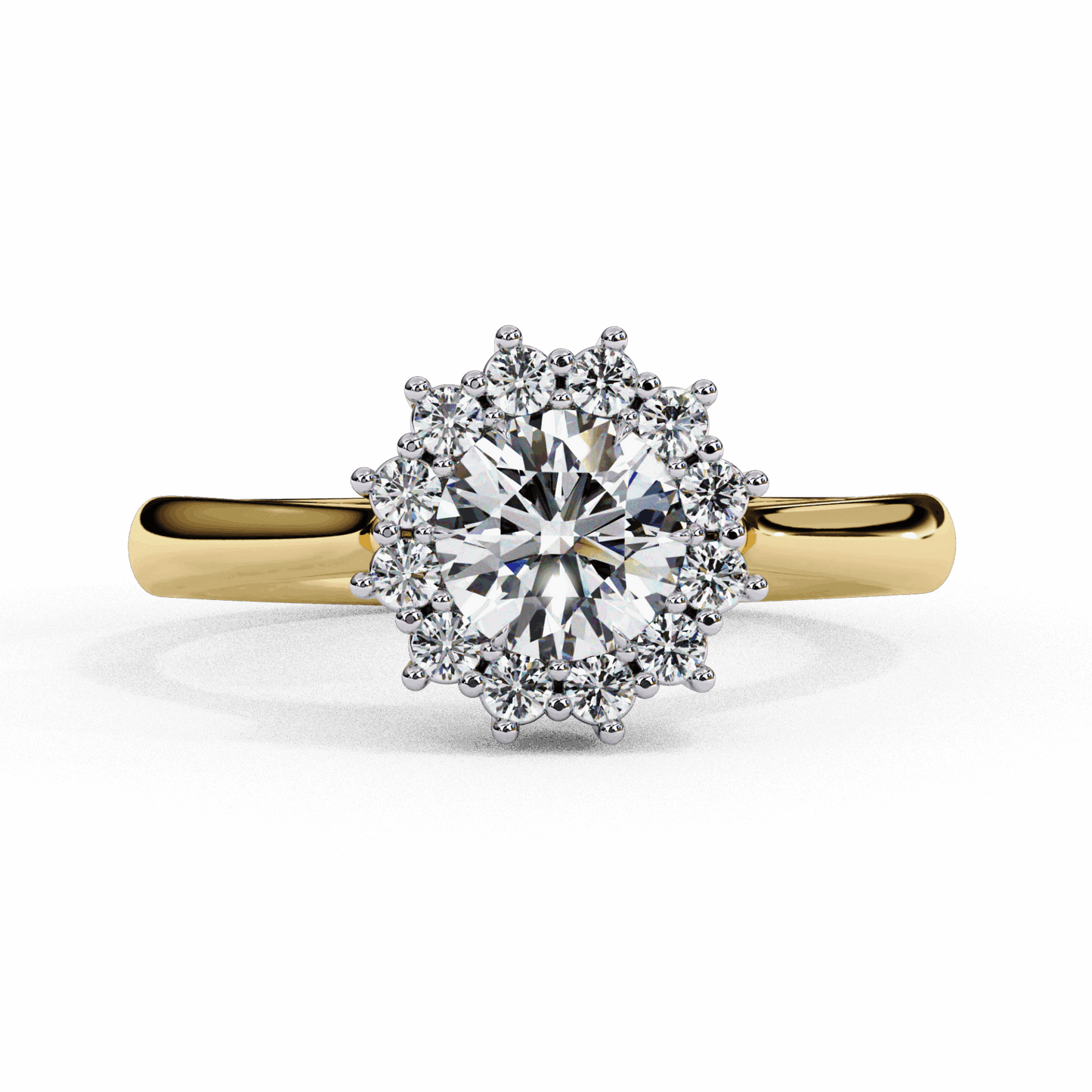 0.75 Carat Round Timeless Solitaire Ring in Moissanite | House of Estara