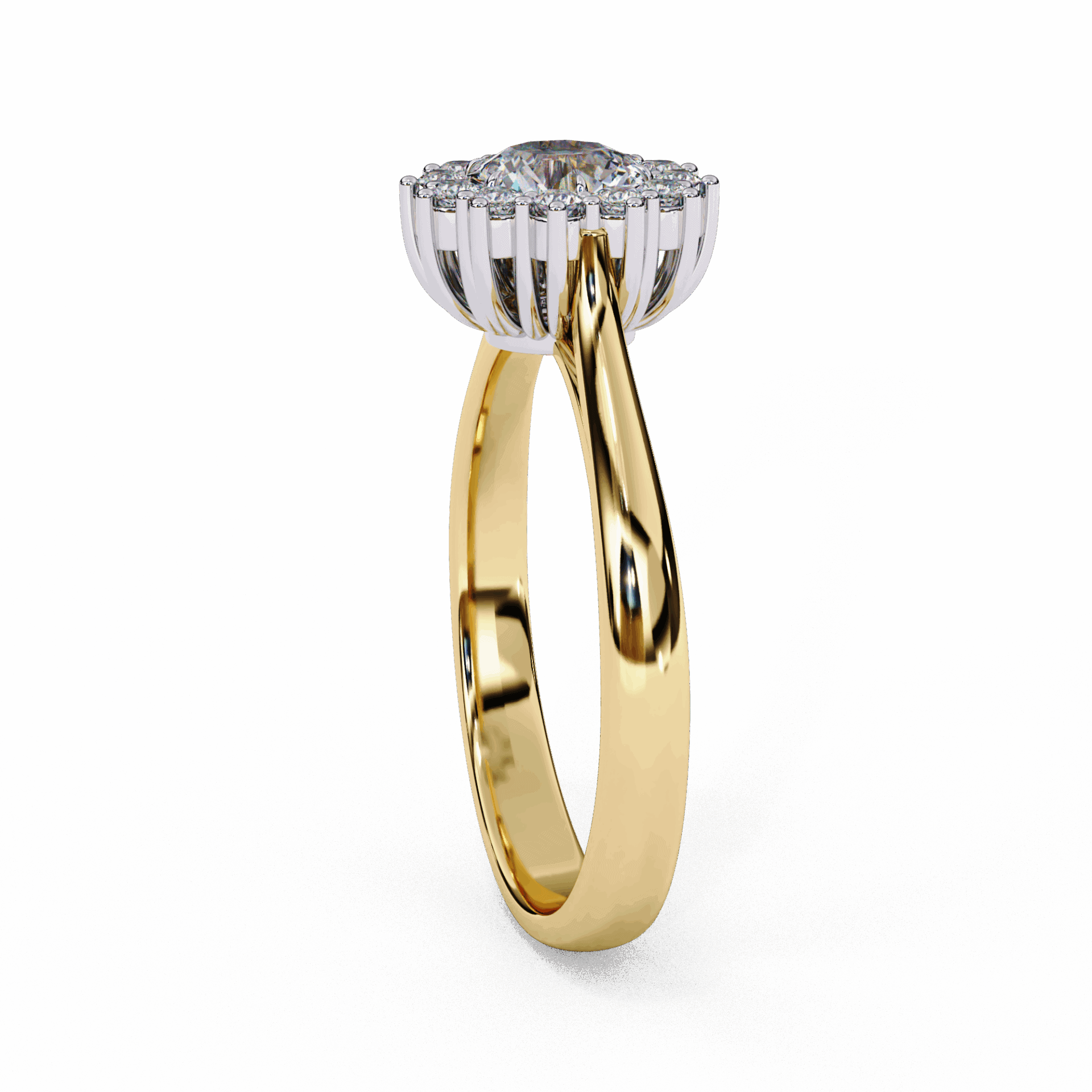 0.75 Carat Round Timeless Solitaire Ring in Moissanite | House of Estara