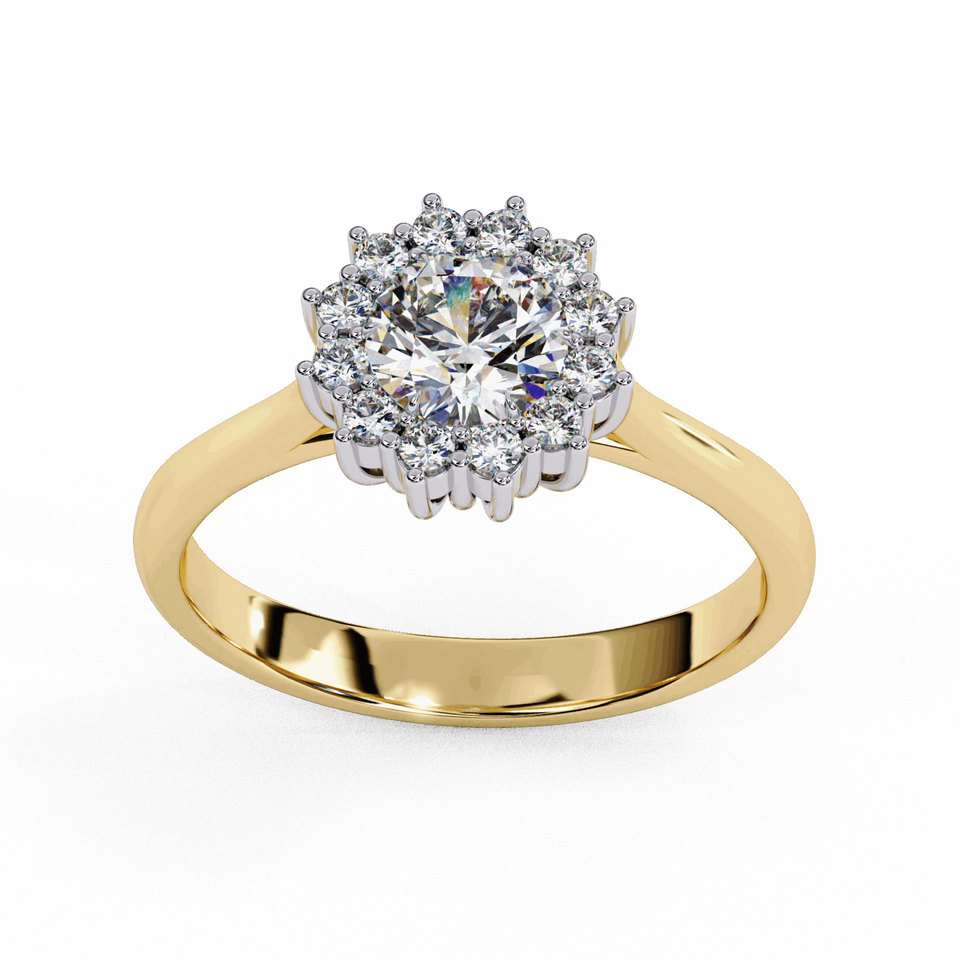 0.75 Carat Round Timeless Solitaire Ring in Moissanite | House of Estara